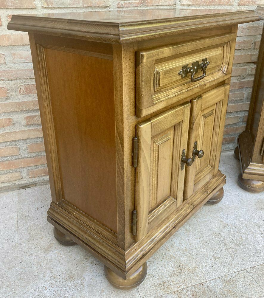 Mid Century Spanish Nightstands, 1960s, Set Of 2 photo for sale