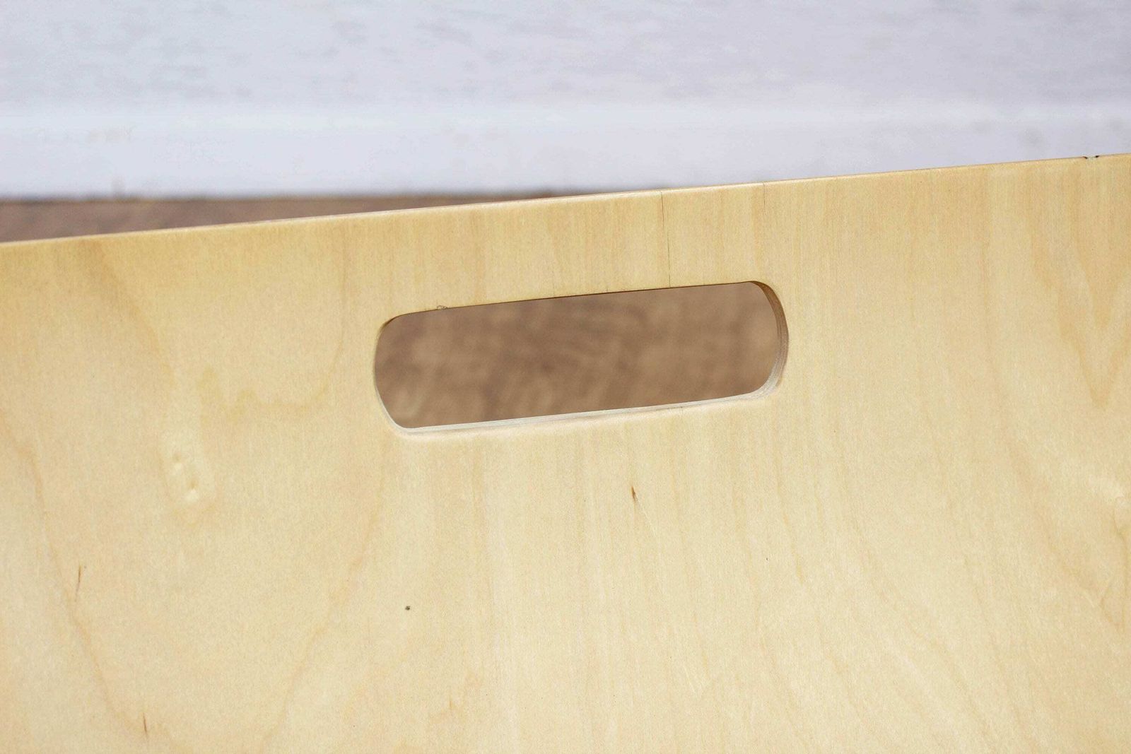 photo for sale Vintage Plywood Magazine Rack, 1980s