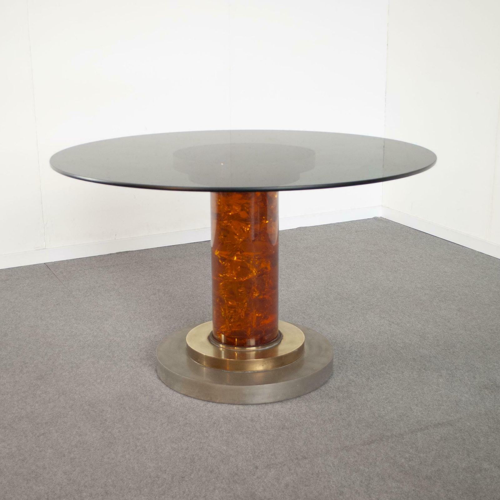 Romeo Rega Italian Midcentury Table From The 70's photo for sale