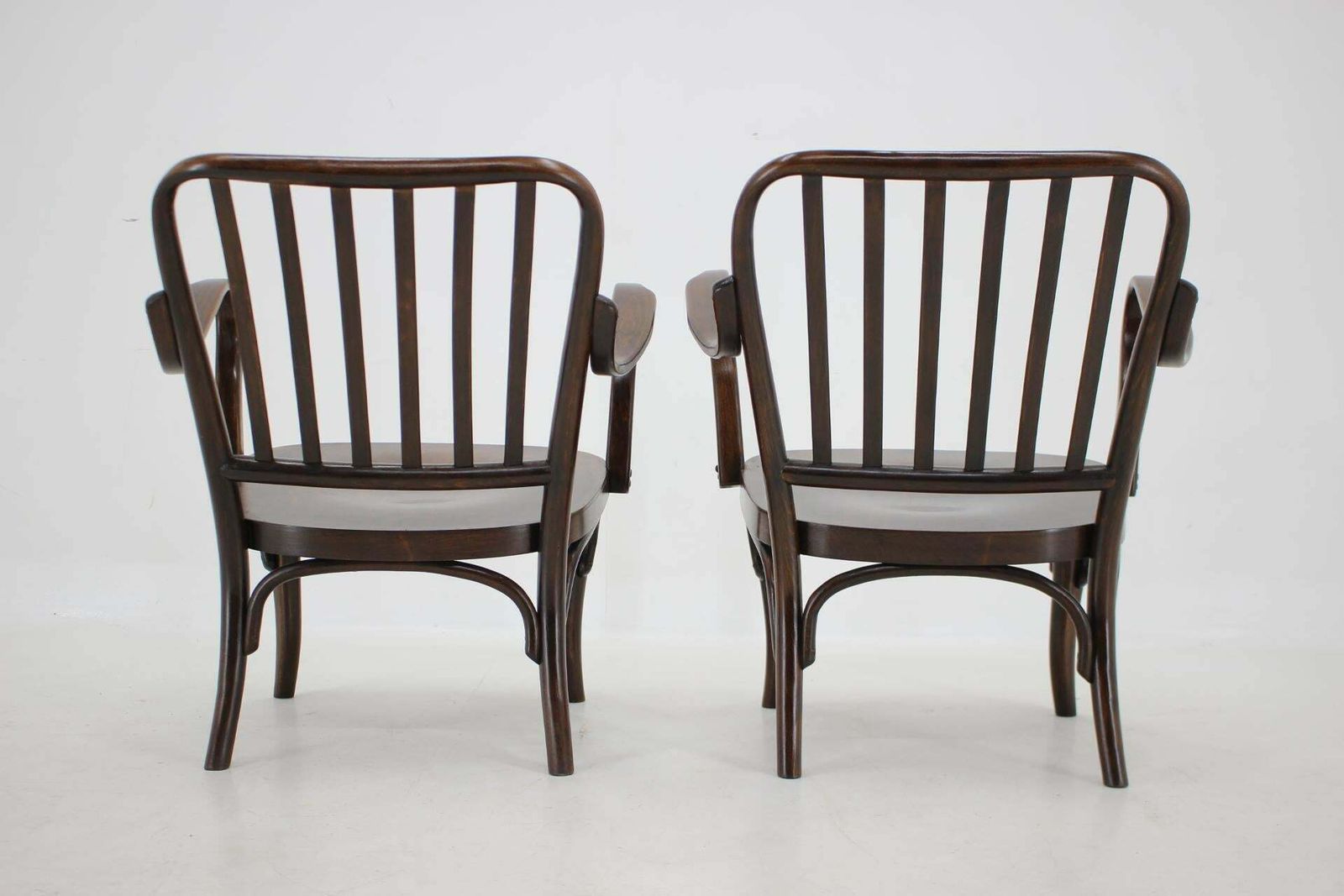 Furniture 1950s Pair Of Josef Frank Bentwood Armchairs No. 752 By Thon photo