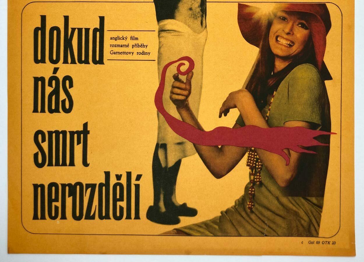 Movie Poster, Till Death Us Do Part, Jaromír Gal, 1969 photo Art