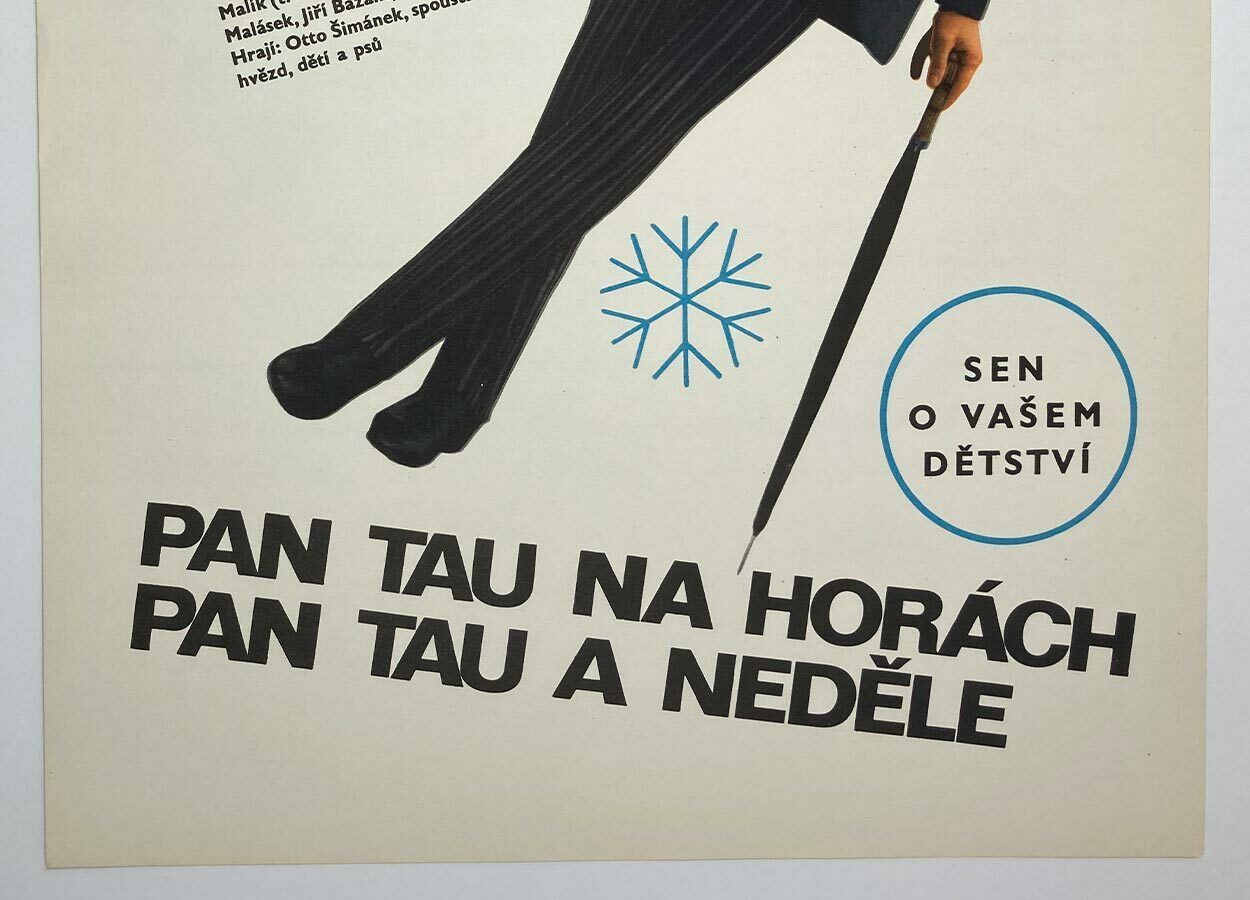 Movie Poster, Mr. Tau At The Mountains, Unknown Artist, 1970 photo for sale