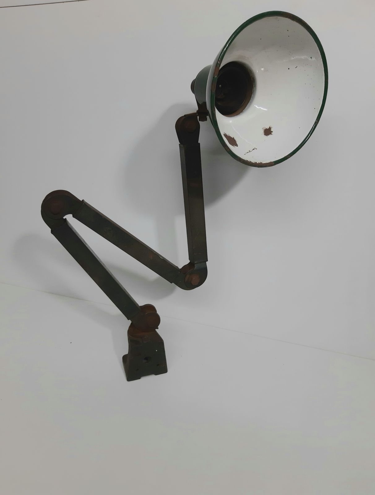 Industrial 3 Arm Machinist Task Lamp (Not Wired) photo furniture