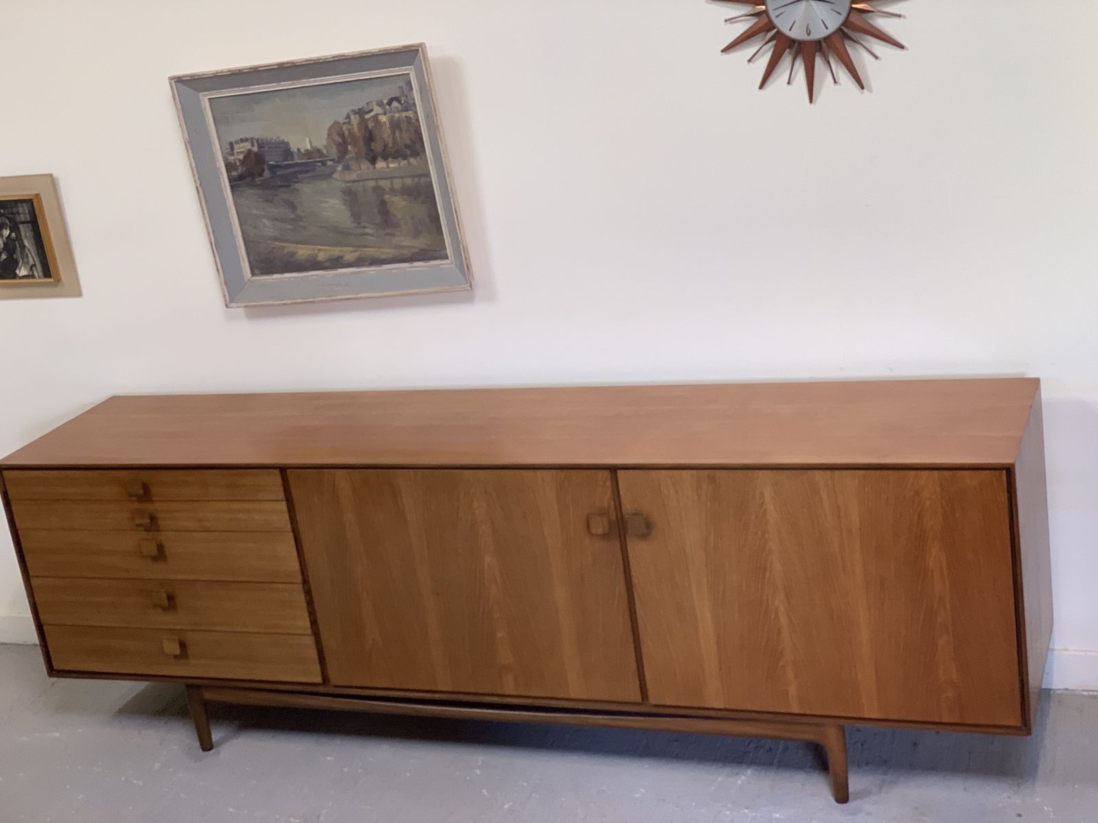 Kofod Larsen Sideboard, 1960s, Teak photo for sale