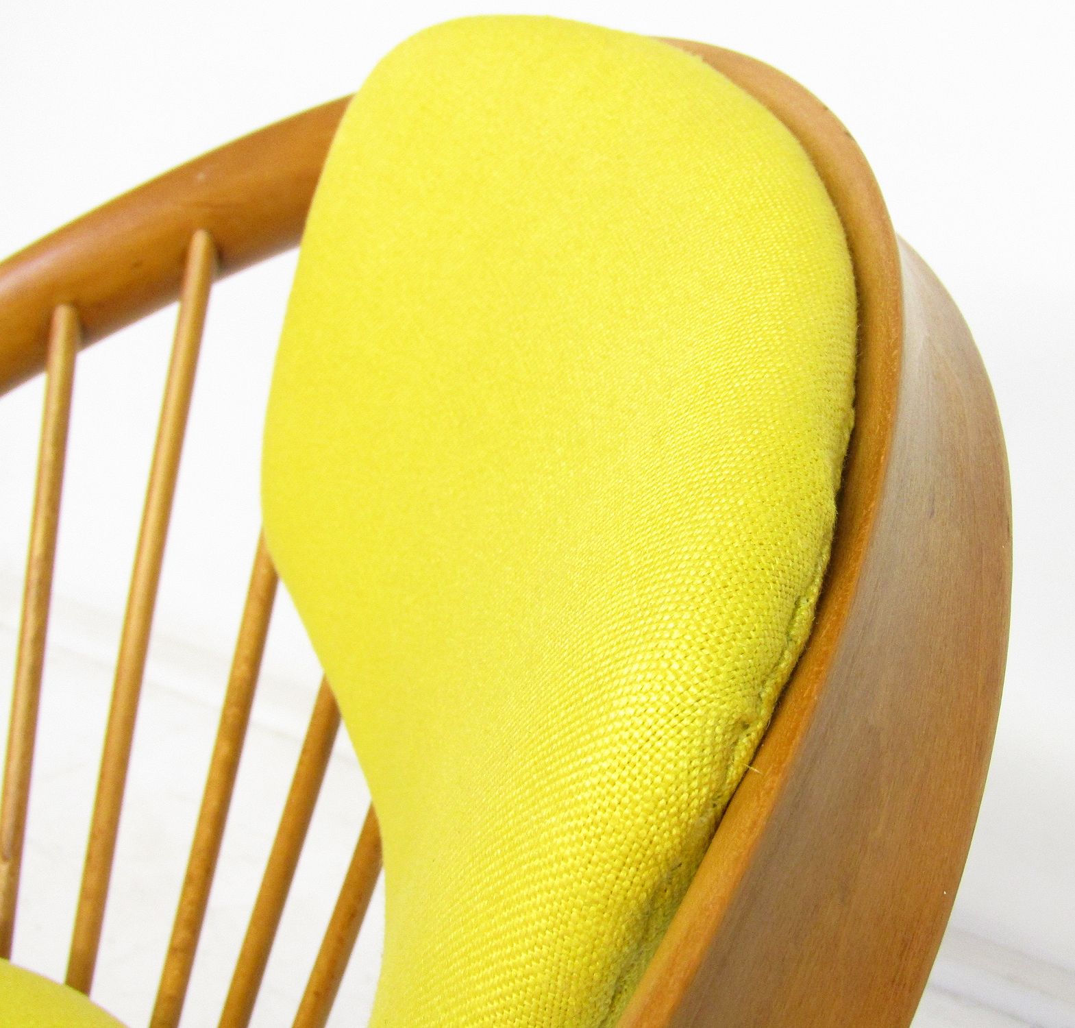 photo for sale Three 1950s Swedish Circle Cocktail Side Chairs By Yngve Ekstrom   One Left