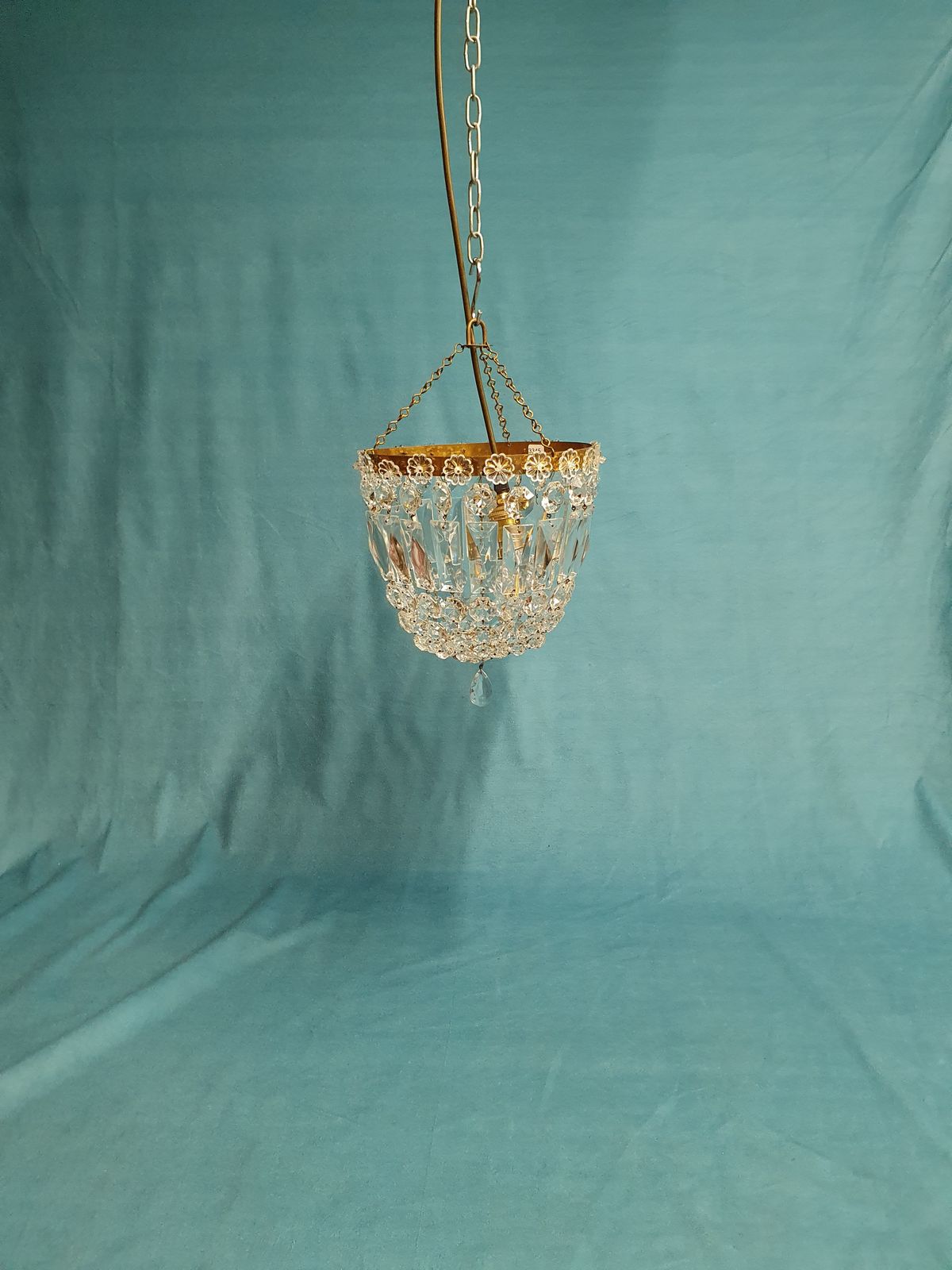 Early 20th Century Prison Bag Chandelier