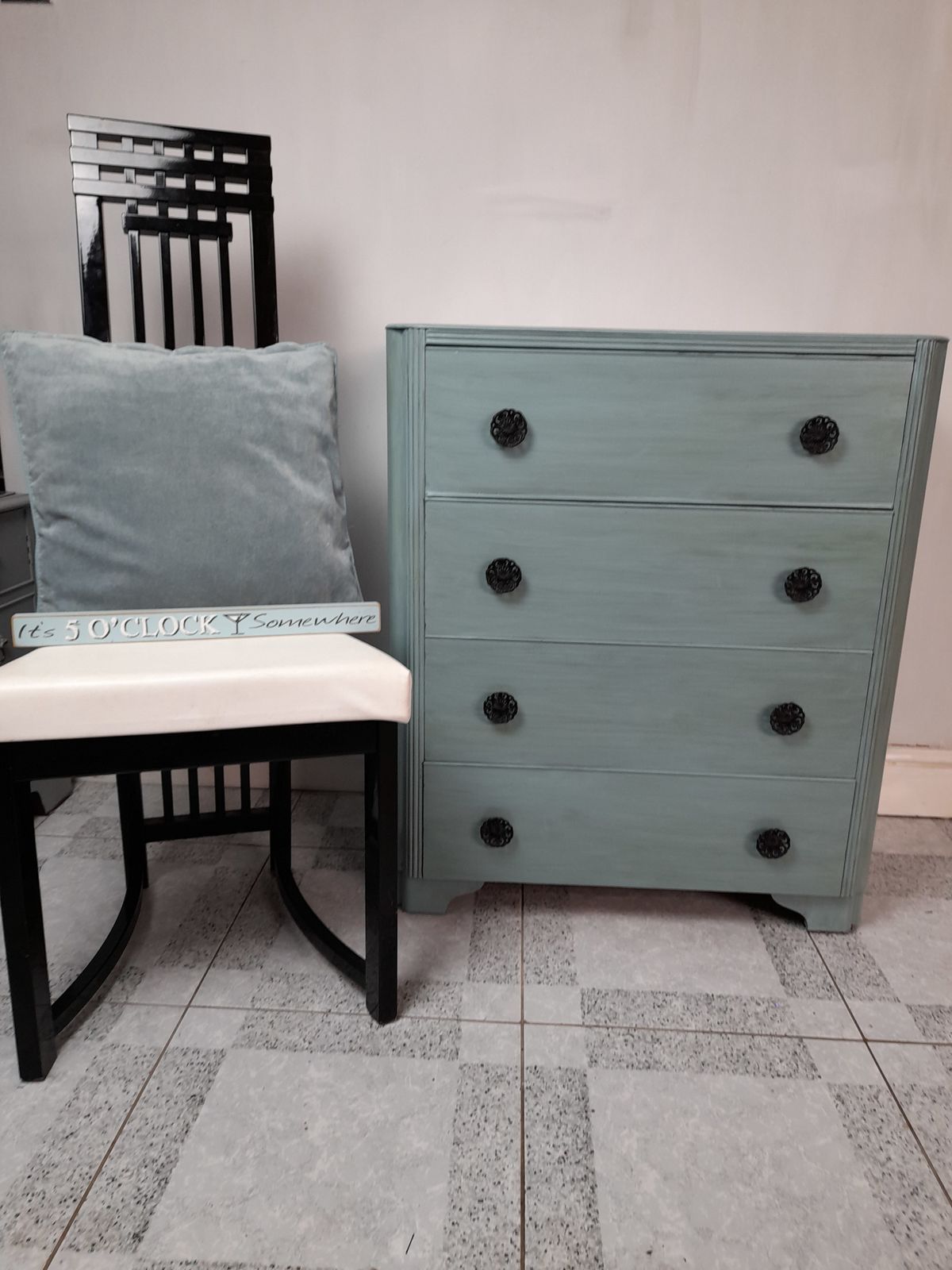 Art Deco Chest Of Four Drawers By Austinsuite photo for sale