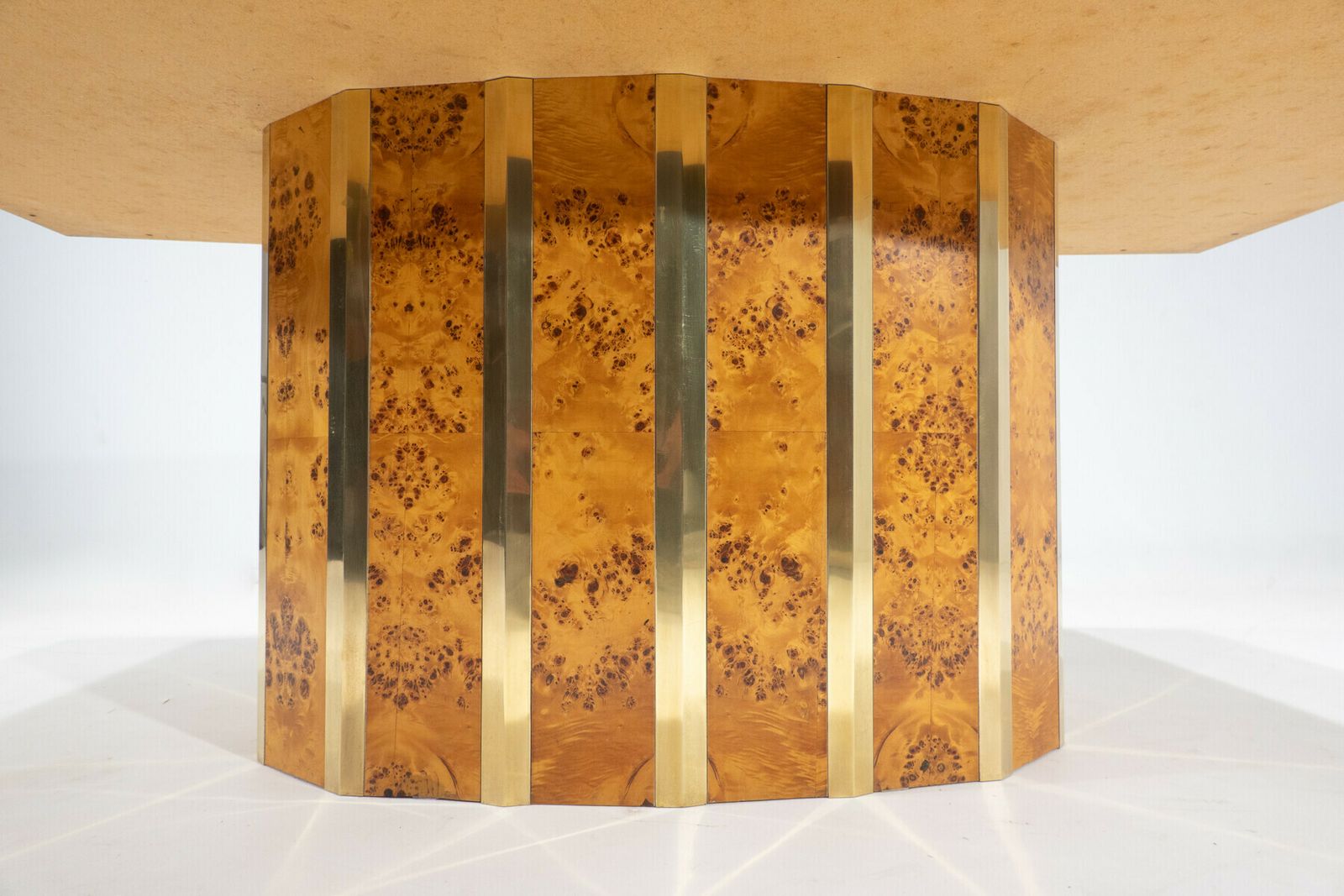 Furniture Mid Century Modern Dining Table In The Style Of Willy Rizzo photo