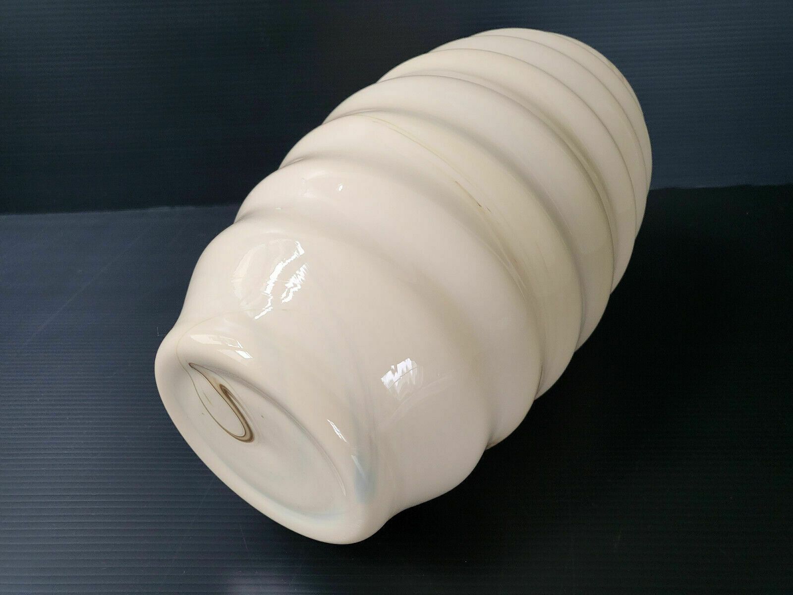 Superb Vintage 1970 Murano Marble Glass Vase (Vetro Artistico Murano) 70s photo 331.0