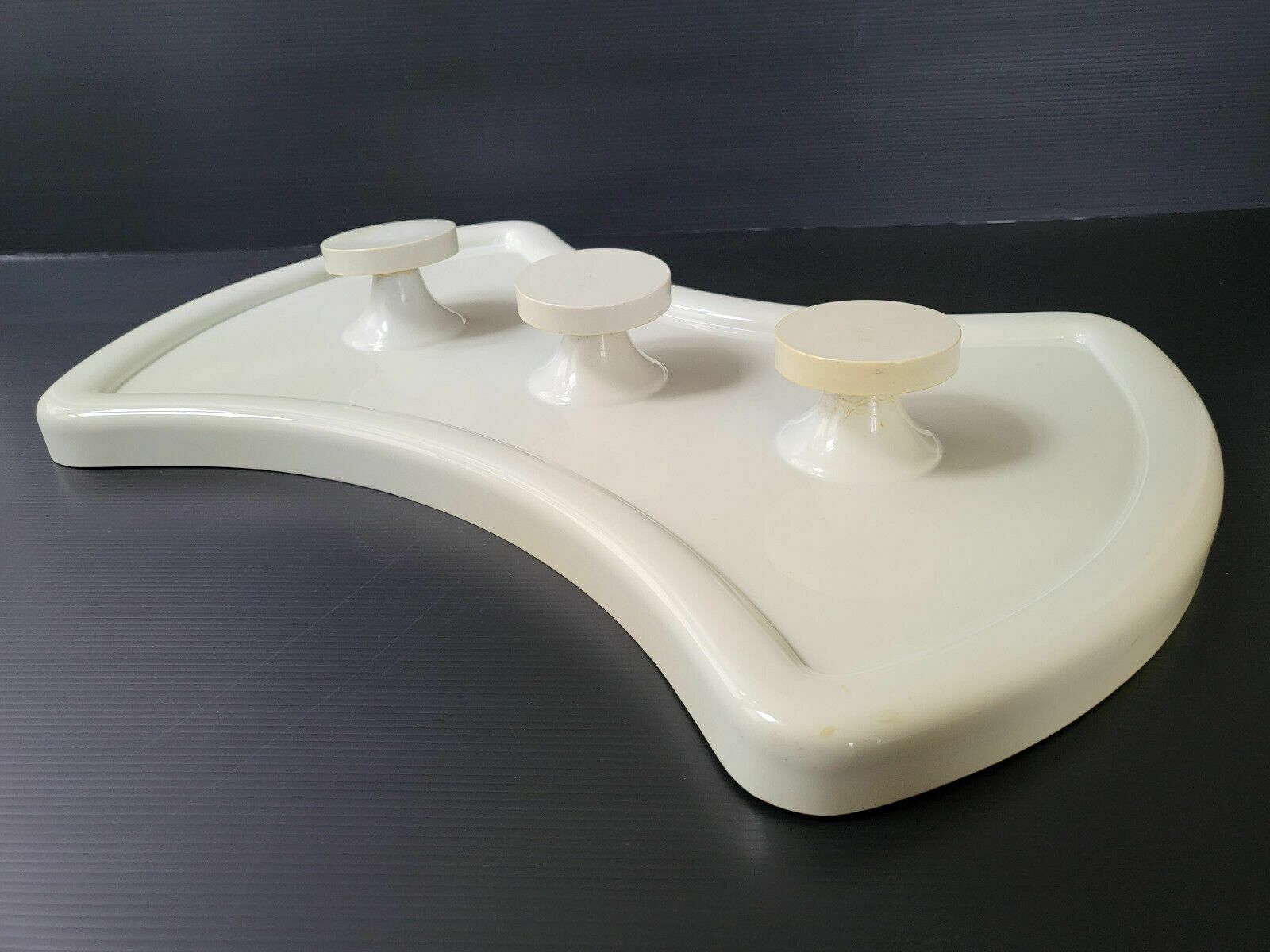 Vintage 1970 Space Age Plastic Mould 70s Pop Mural Father Coat Rack photo buy