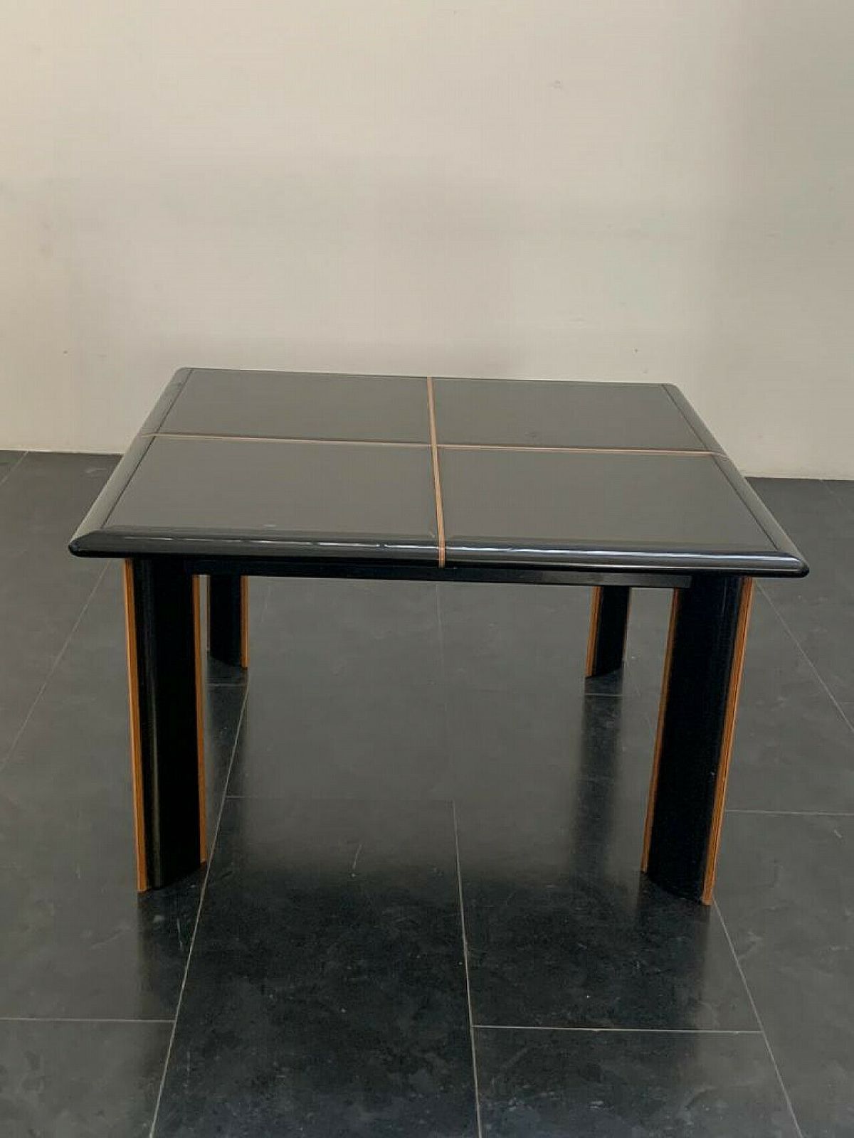 Wood And Glass Table By Pierre Cardin For Roche Bobois, 1970s photo furniture