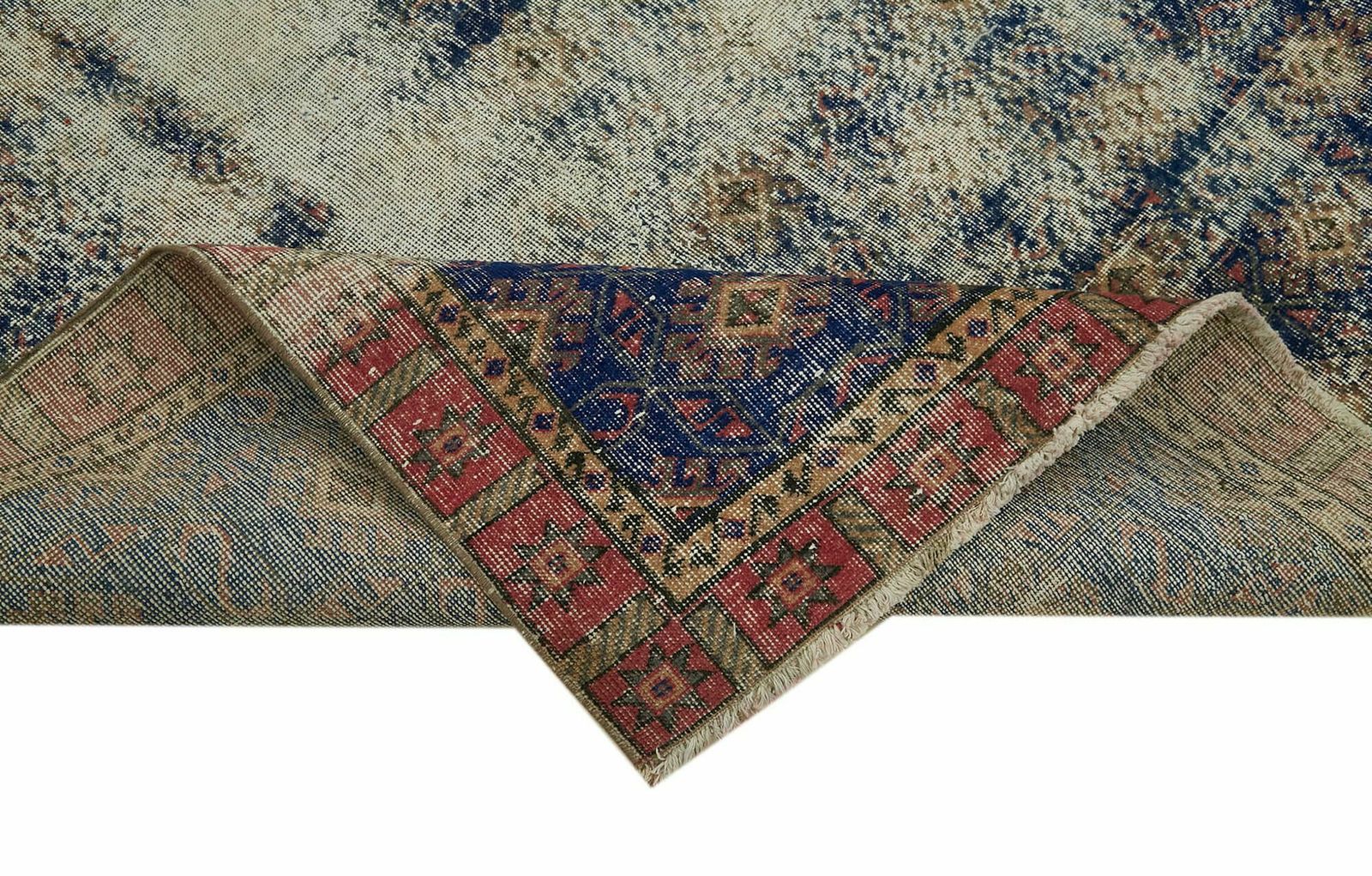 Beige Turkish Vintage Area Rug 172 Cm X 268 Cm photo vinterior