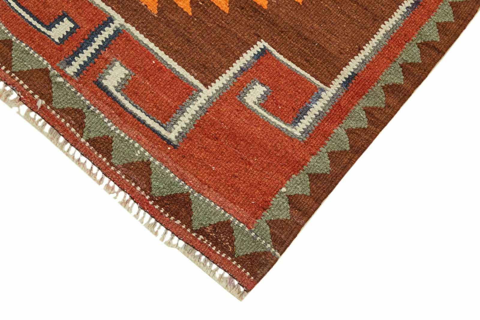 Handmade 318x 90 Cm Multicolor Boho Runner Kilim Rugs photo Textiles