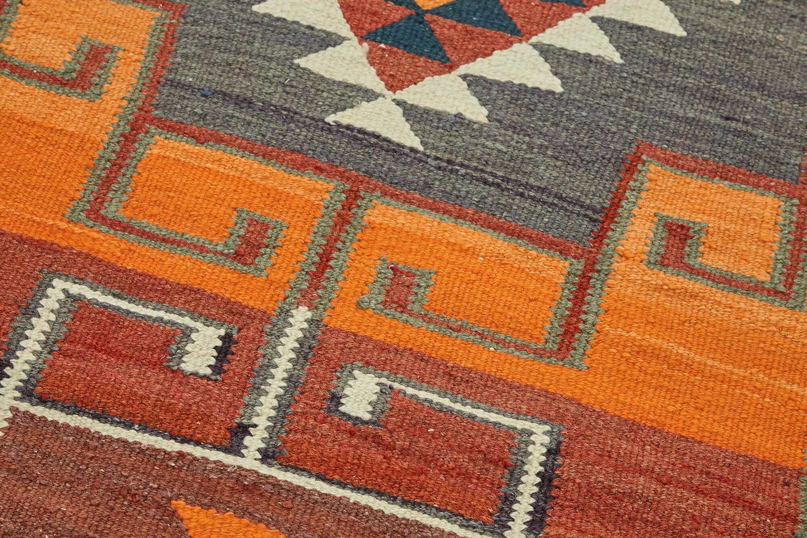 Handmade 318x 90 Cm Multicolor Boho Runner Kilim Rugs photo 923.0