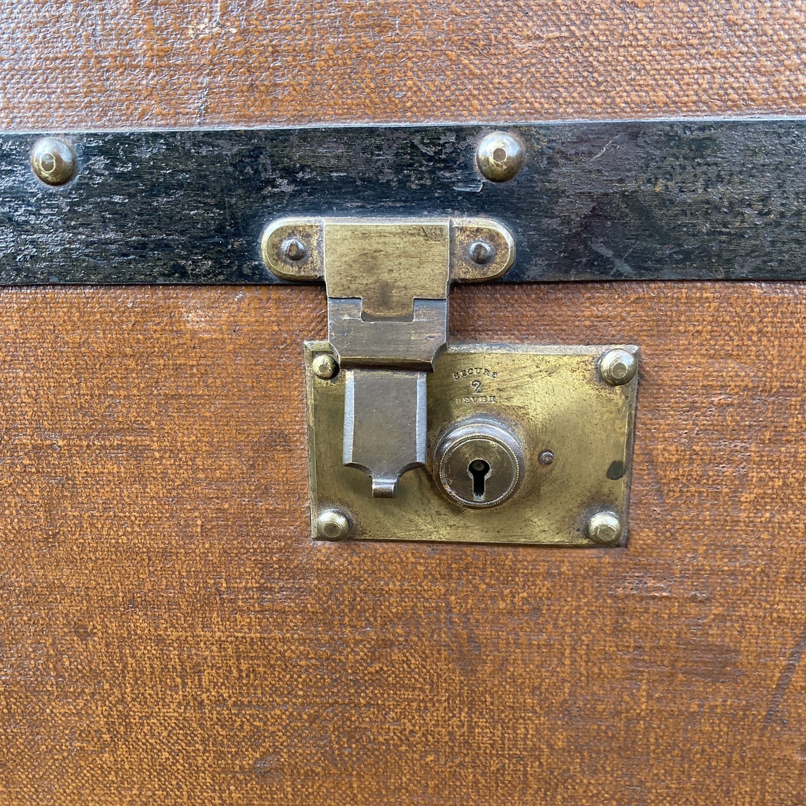 Vintage Steamer / Cabin Trunk, Circa 1880 photo for sale