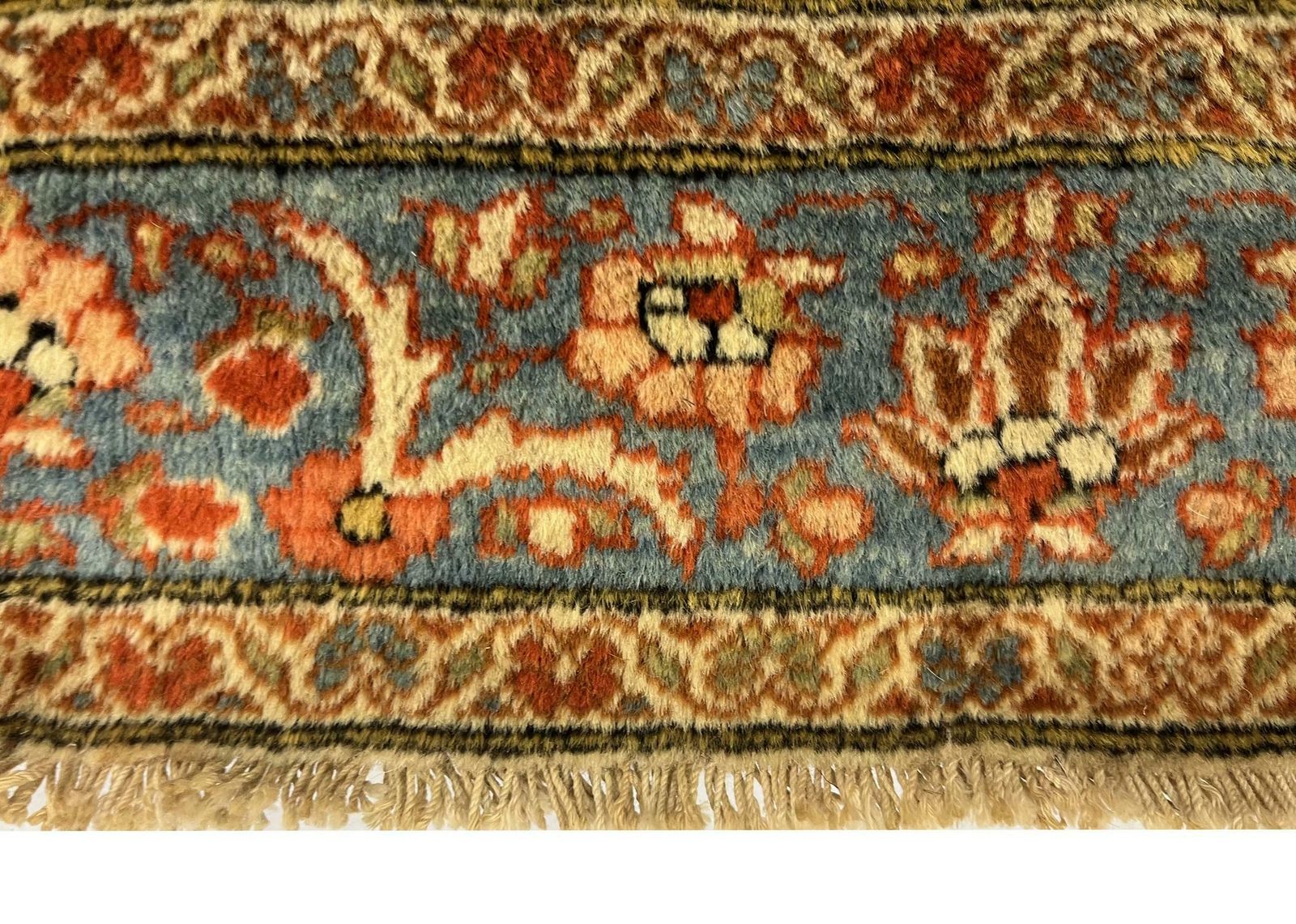 Antique Rug Traditional Carpet Large Wool Living Room Rug photo vintage