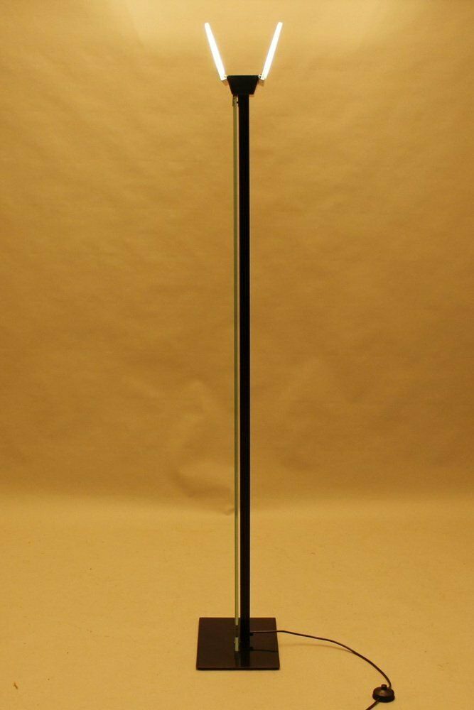 Uplighter Floor Lamp From Lamperti Italy 1980s photo vintage