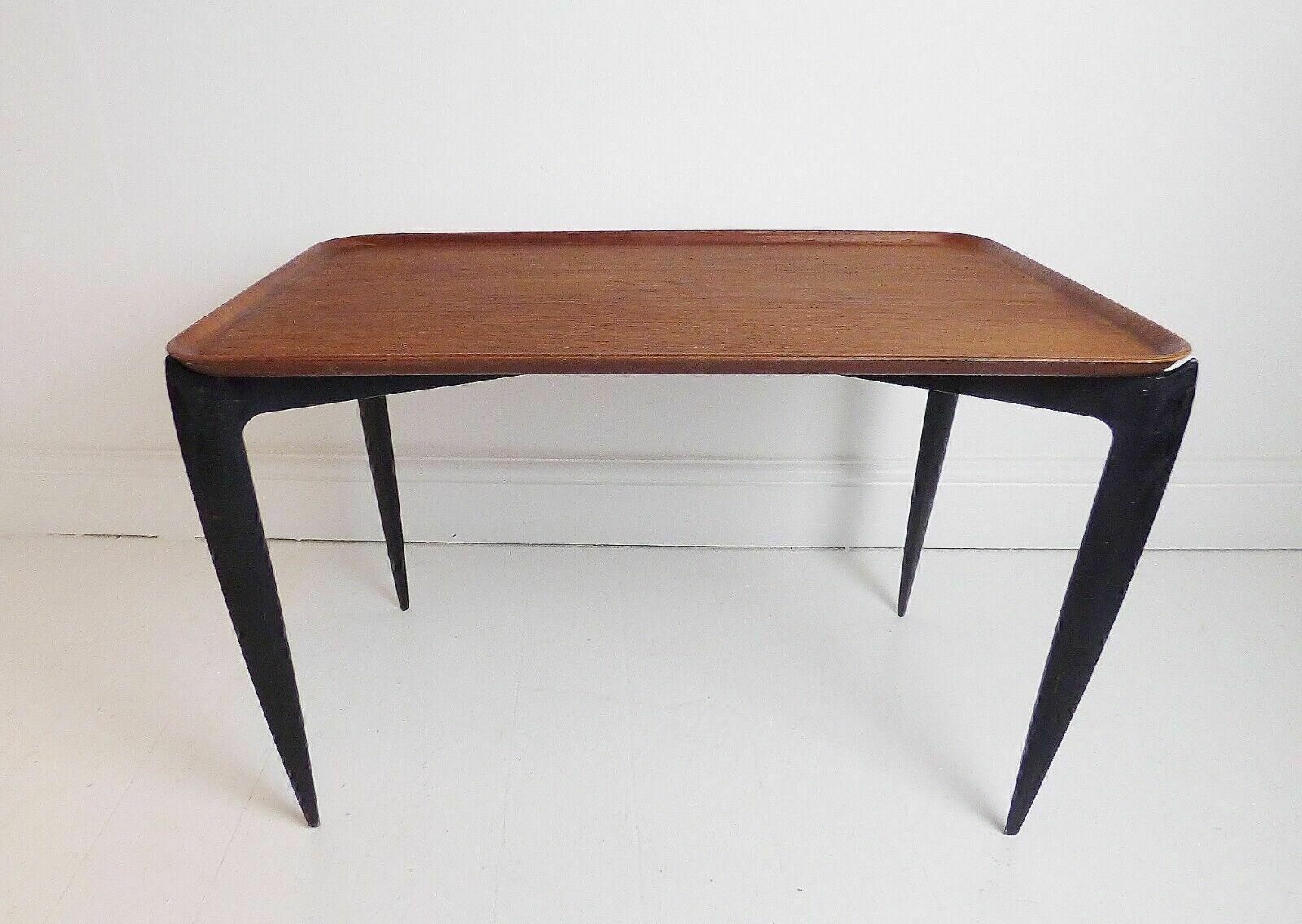 Rare Stunning Vintage Danish Teak Fritz Hansen Serving Tray Table / Coffee Table