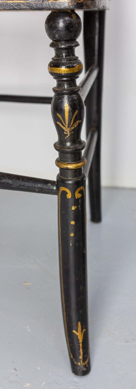 photo vinterior Pair Of Napoleon III Chairs Fabric And Painted Wood, French, Late 19th Century
