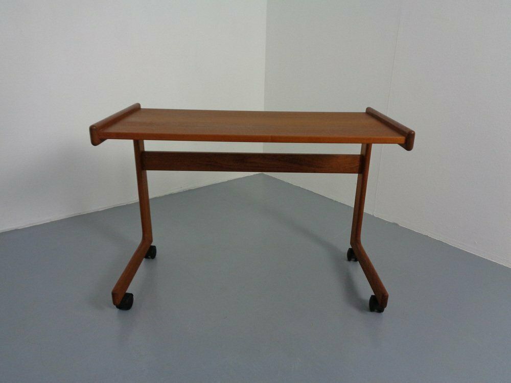 Teak Working Table, Denmark, 1960s