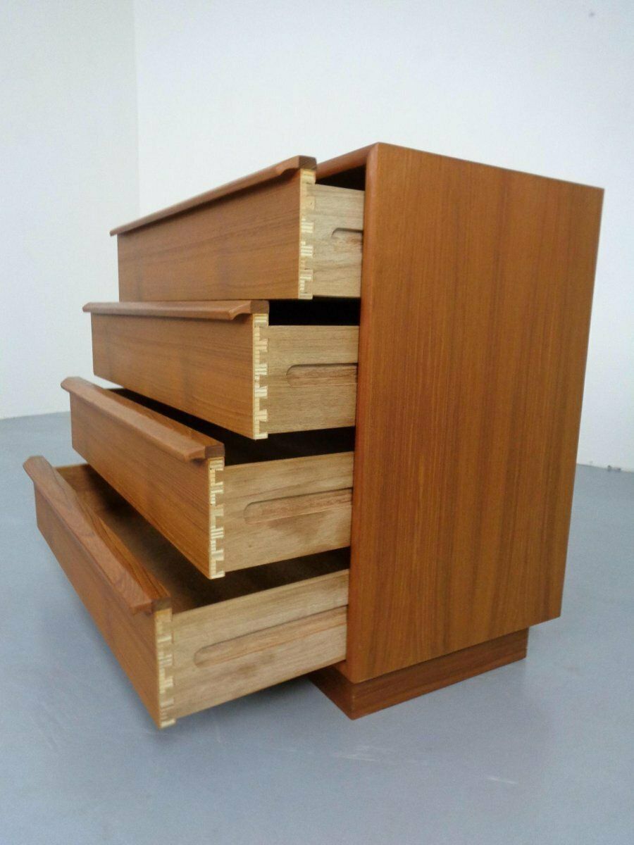Danish Teak Chest Of Drawers From Gasvig Møbler, 1960s photo vinterior