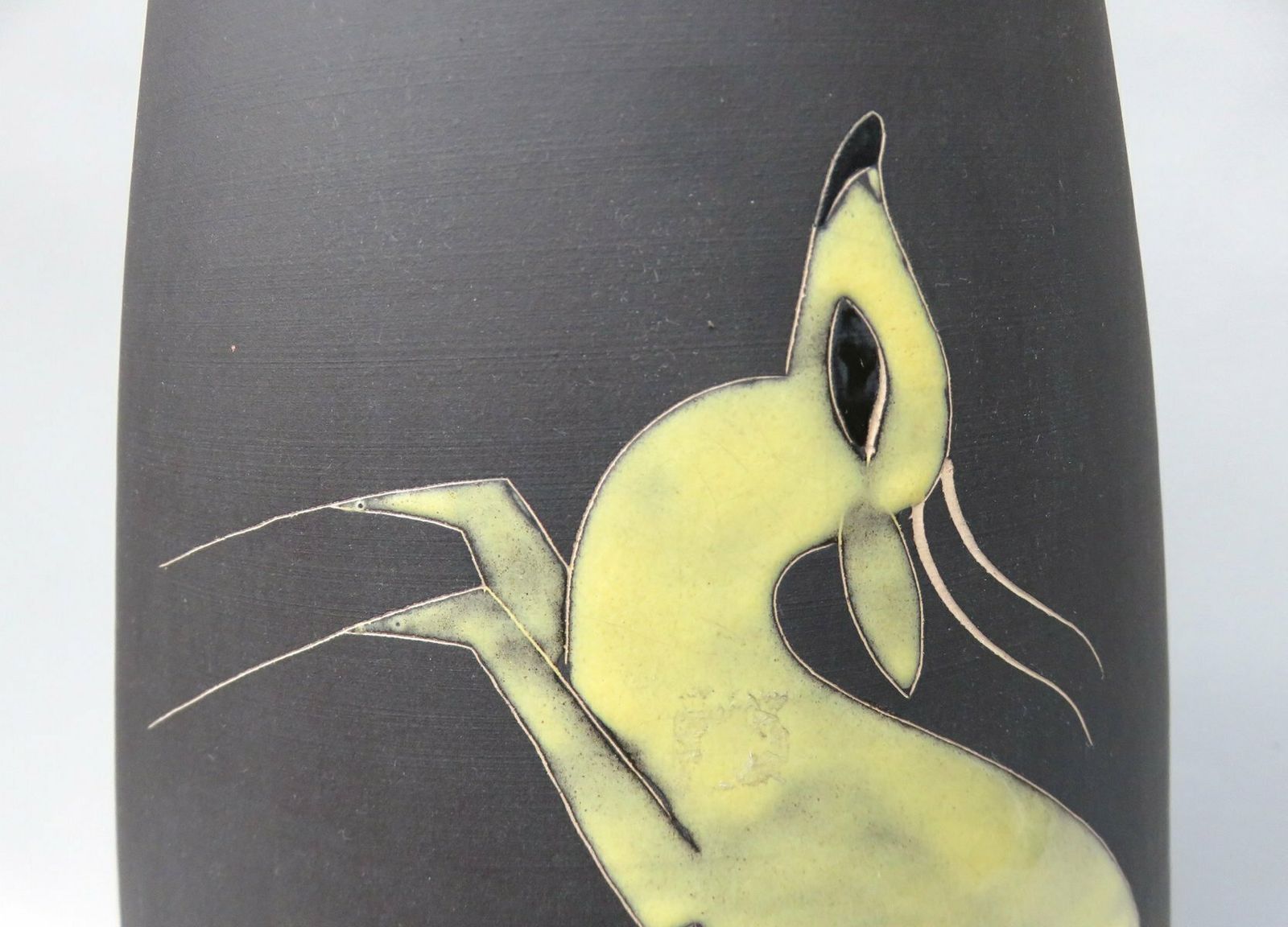 photo furniture Flower Vases "Gazelles" And "Fishes" From Kiechle Ceramics 1950s Set Of 3