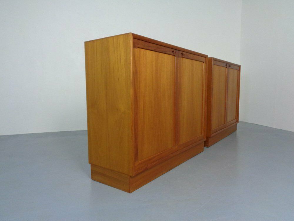 1 Large Teak Chest By H. W. Klein For Bramin, 1960s photo vintage