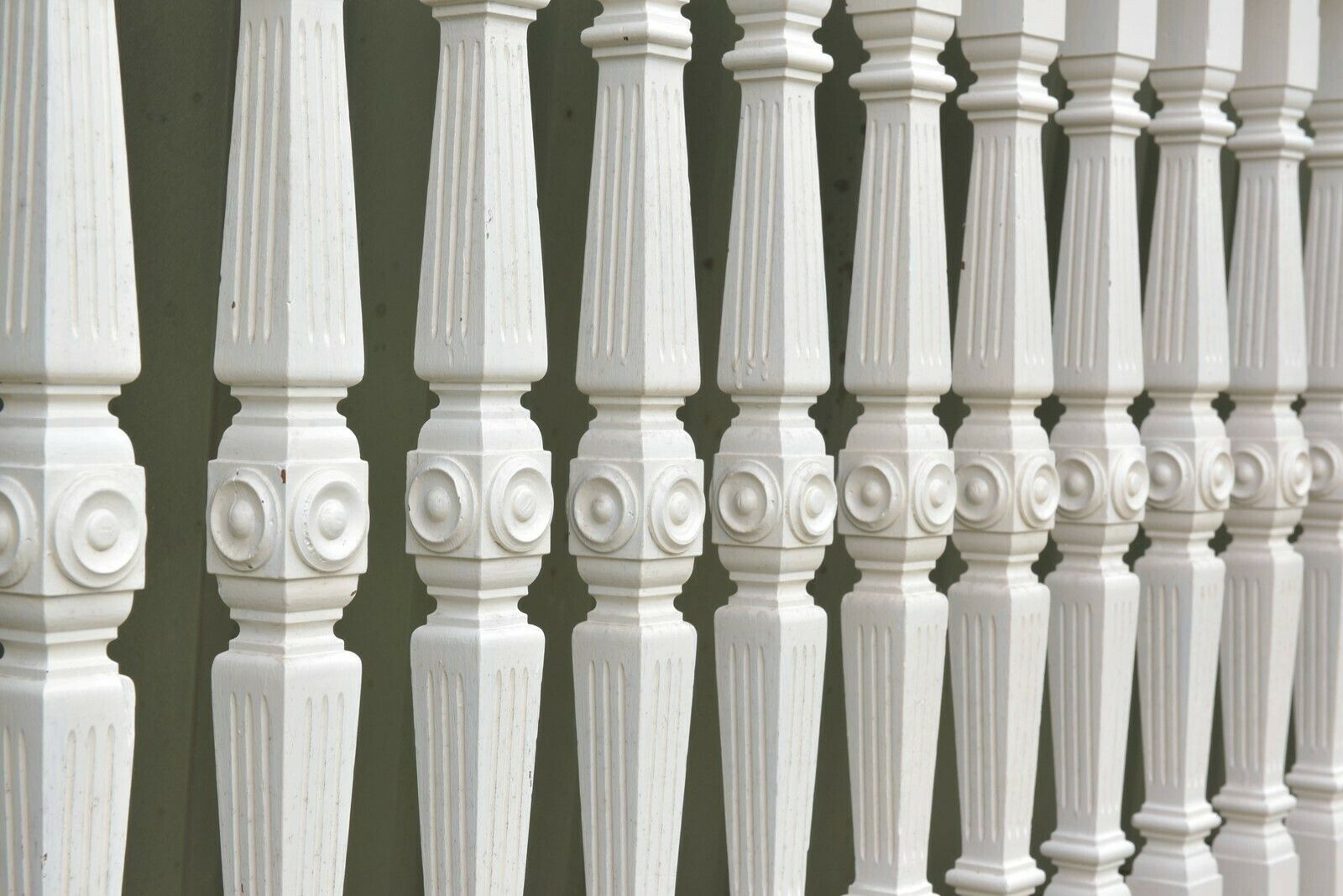 12' Antique Decorative Balustrade photo 738.0