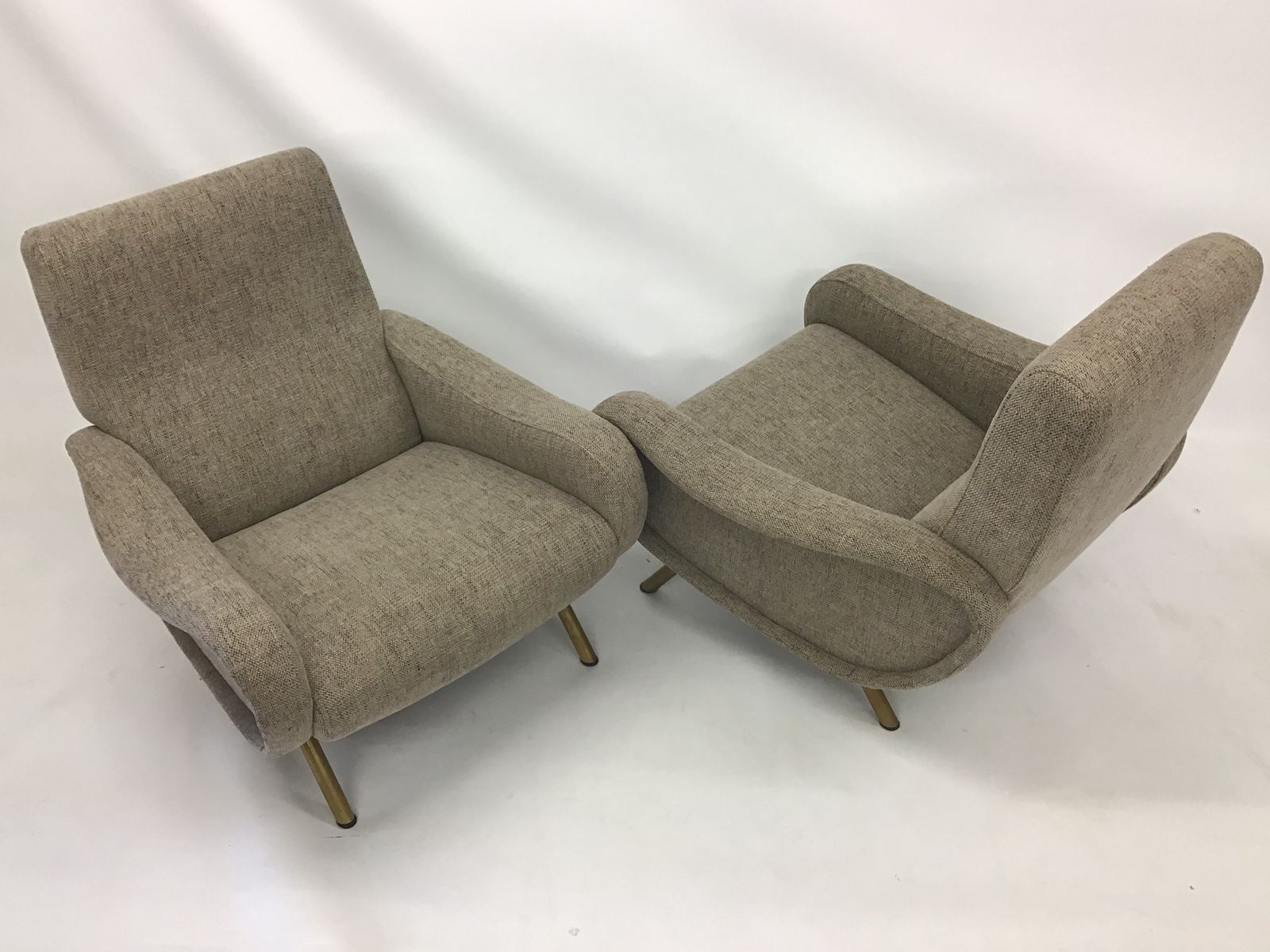 Two 20th Century Chairs  In Style Of  Marco Zanuso photo furniture