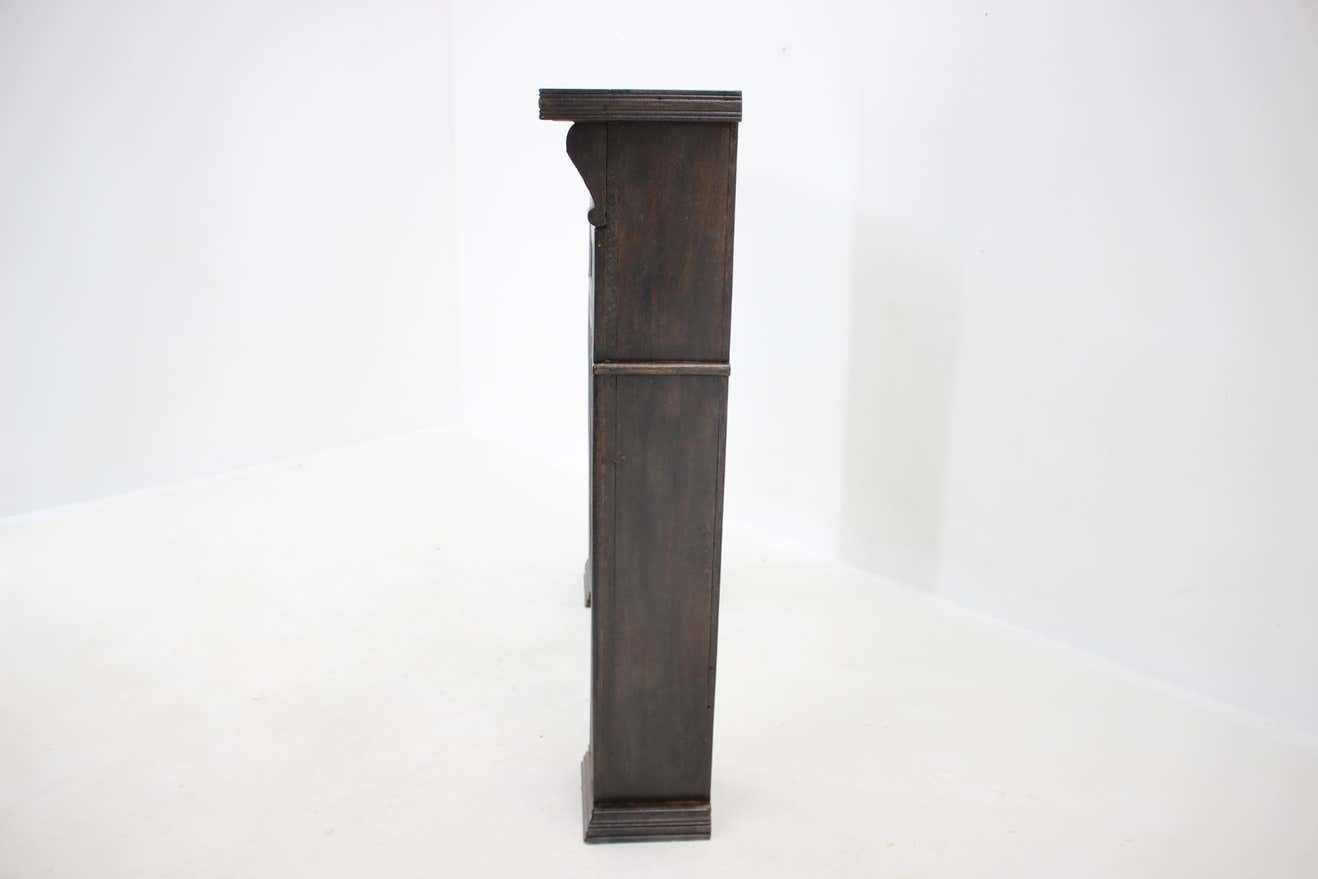 Antique Oak Fireplace Mantel, 1950s photo buy