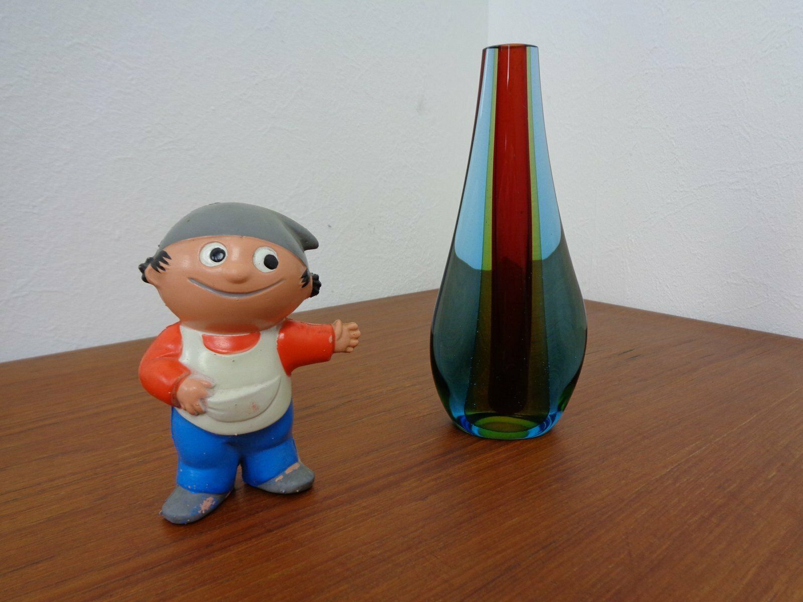 Murano Glass Teardrop Vase By Flavio Poli, 1960s photo buy