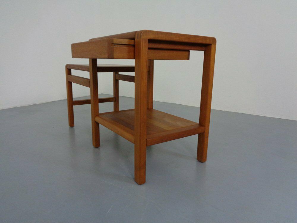 Teak Side Table With Drawer From Salling Stolefabrik Durup, 1970s photo vinterior