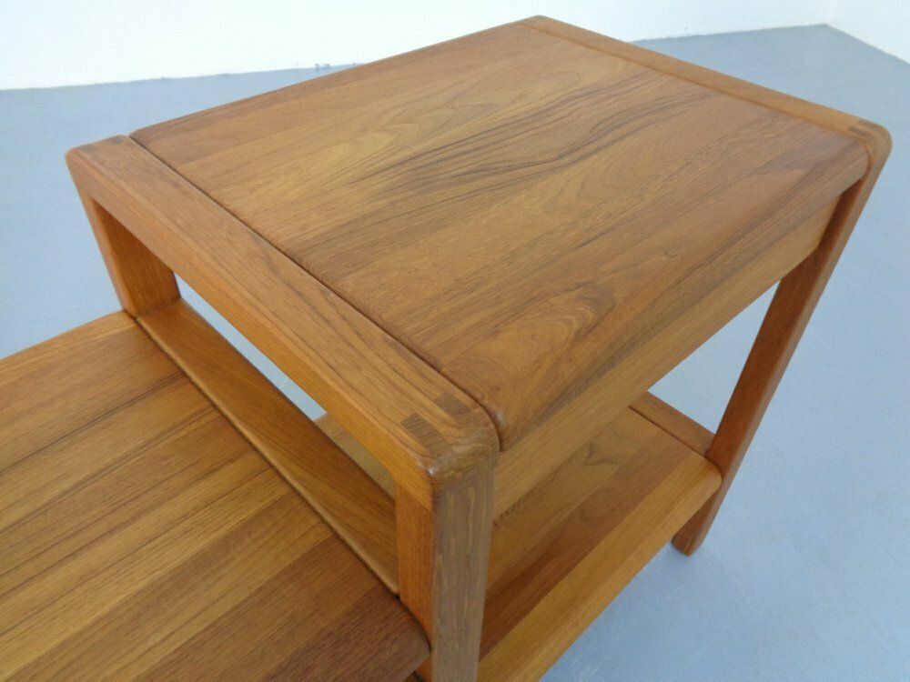 photo vinterior Teak Side Table With Drawer From Salling Stolefabrik Durup, 1970s