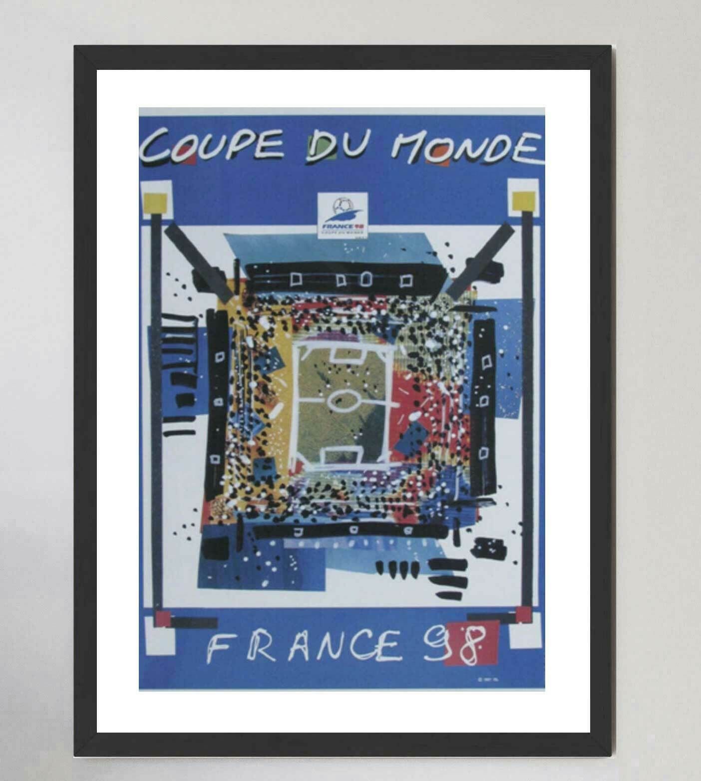 World Cup France '98 Original Vintage Poster photo furniture