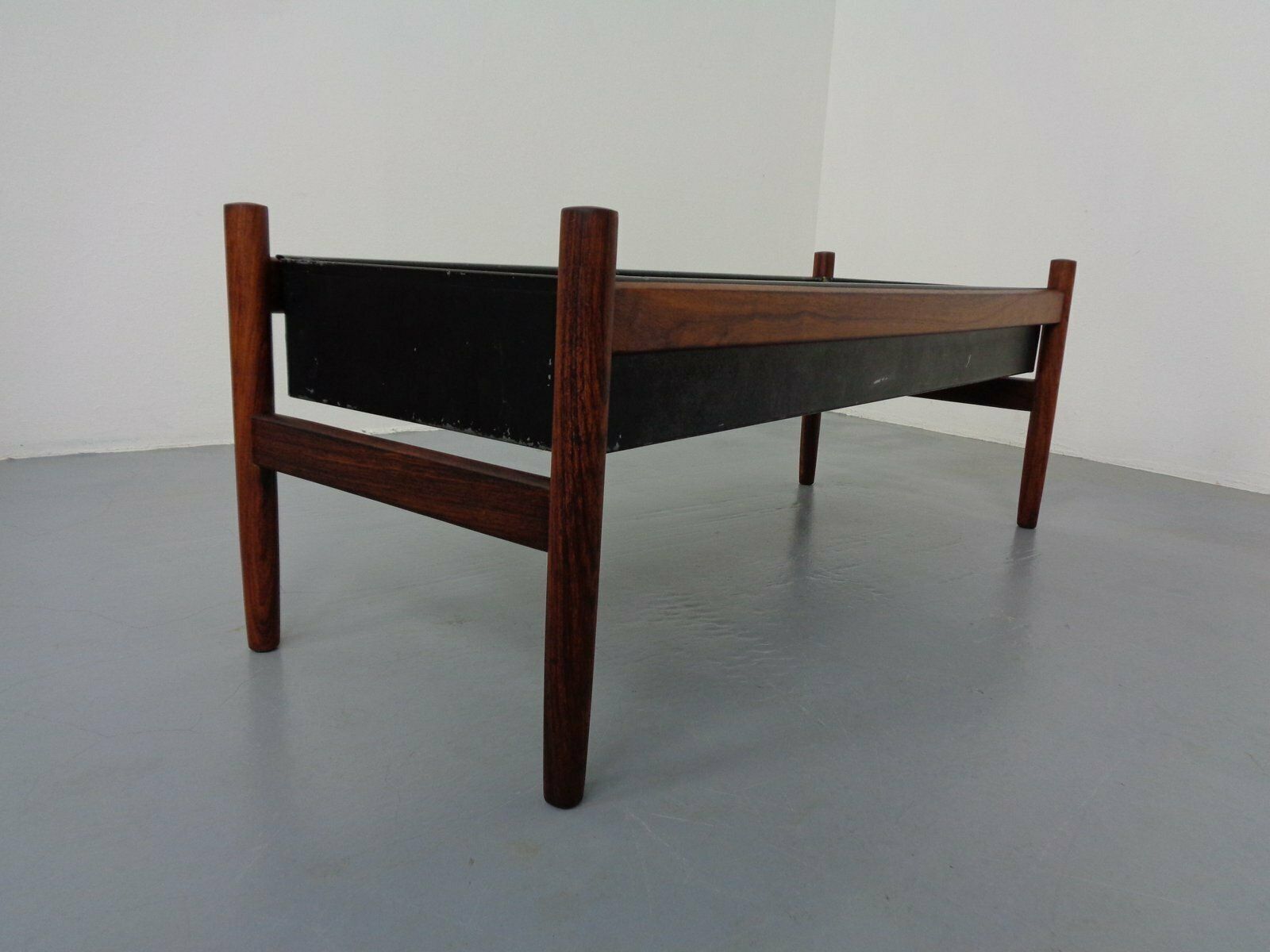 Large Danish Flower Planter In Rosewood, 1960s photo for sale