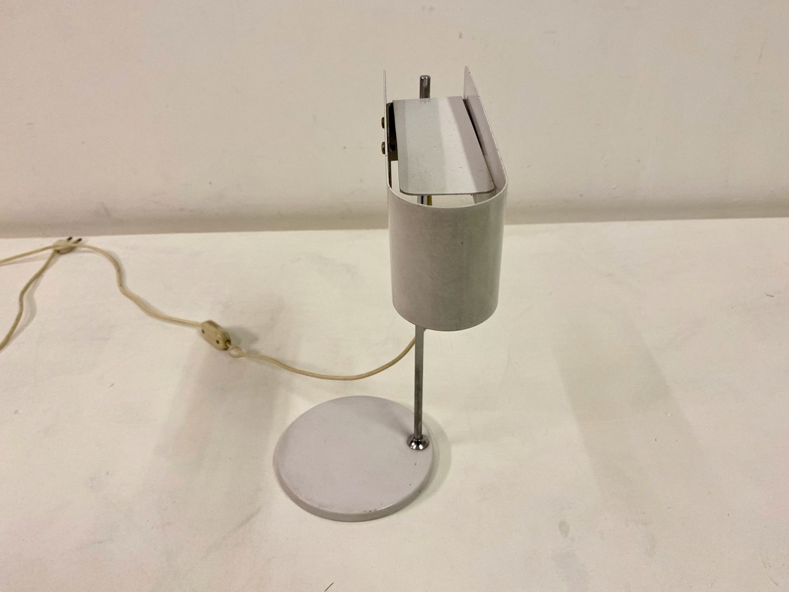 photo vintage 1960s Italian Industrial Desk Lamp