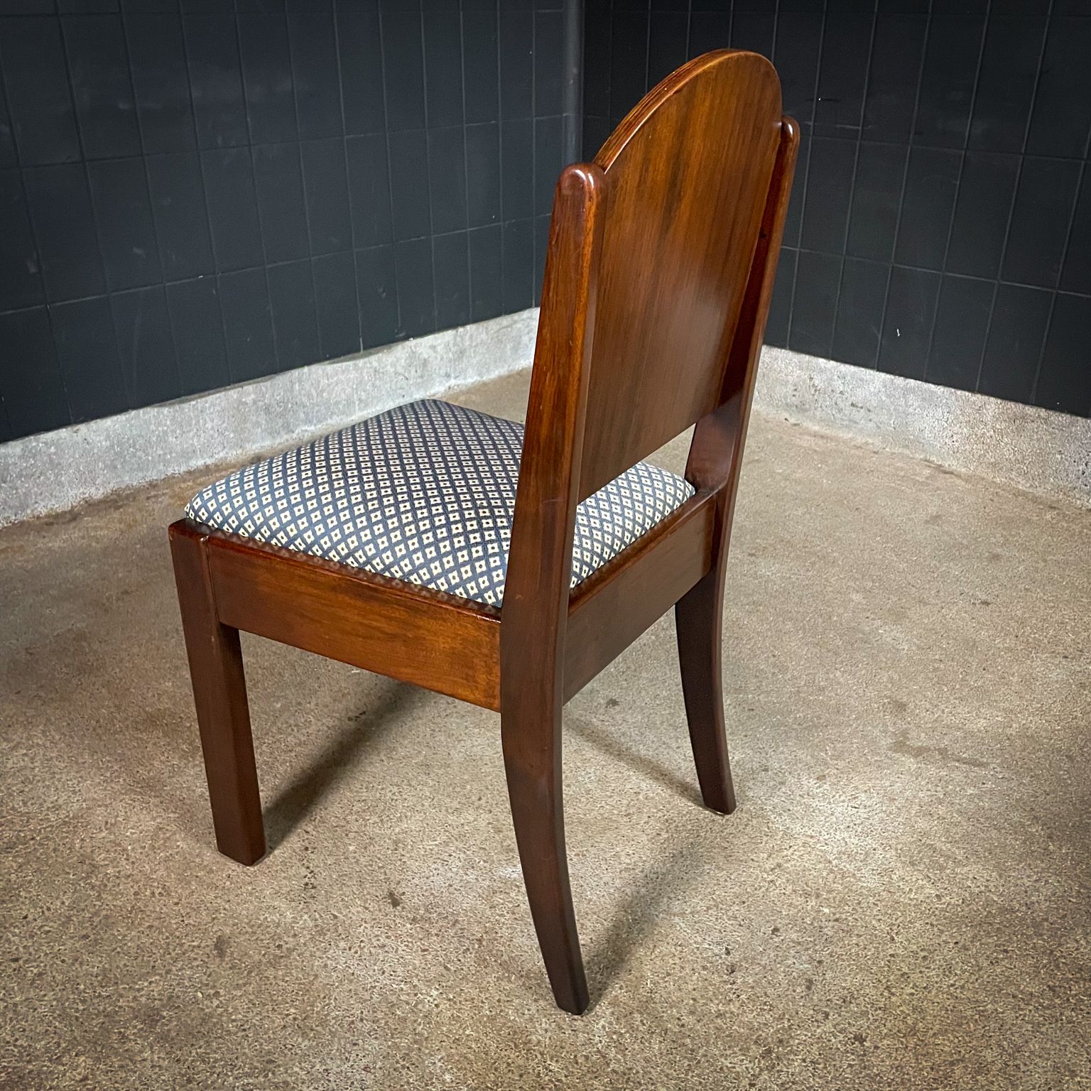 photo furniture Mid Century Art Deco Stijl Eetkamerstoelen – Set Van 4