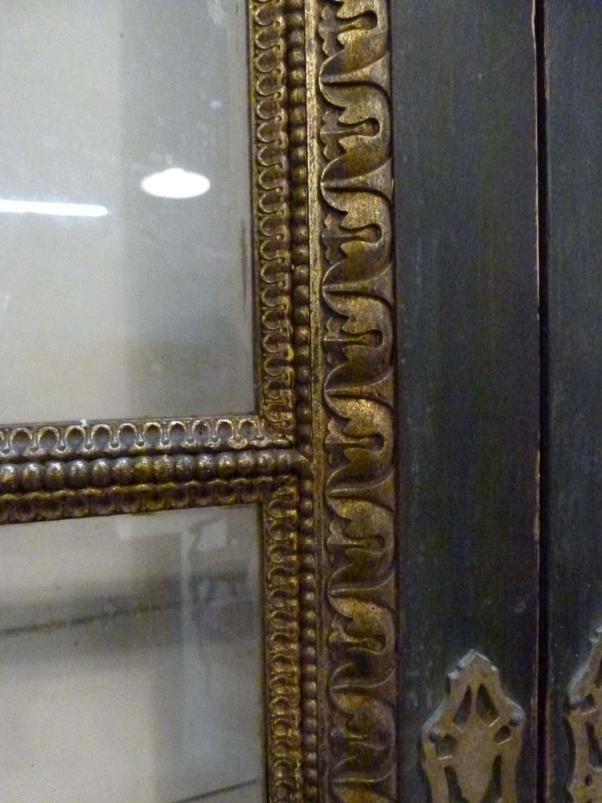 Antique Sliding Huge Double Glass Door photo vintage