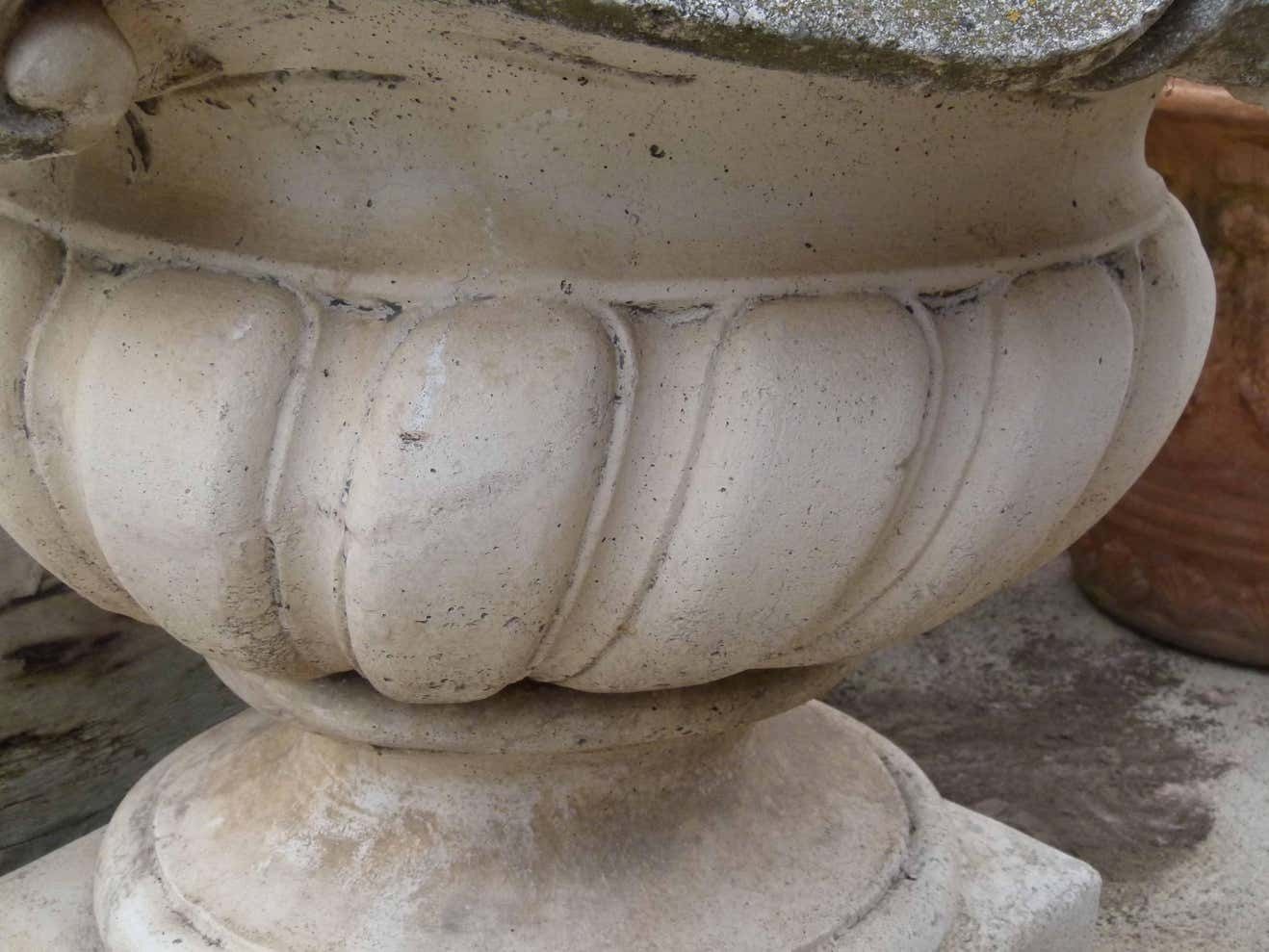 Mid 20th Century Reconstituted Stone Urn In Classical Greek Style photo buy