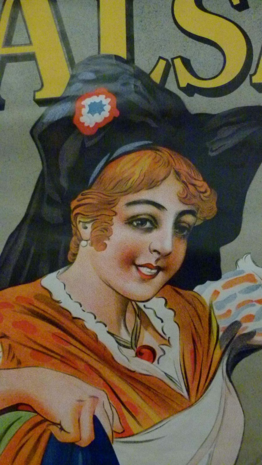 Original Dorfi Poster L'' Alascienne, Circa 1930, 46.45x63 In photo Art