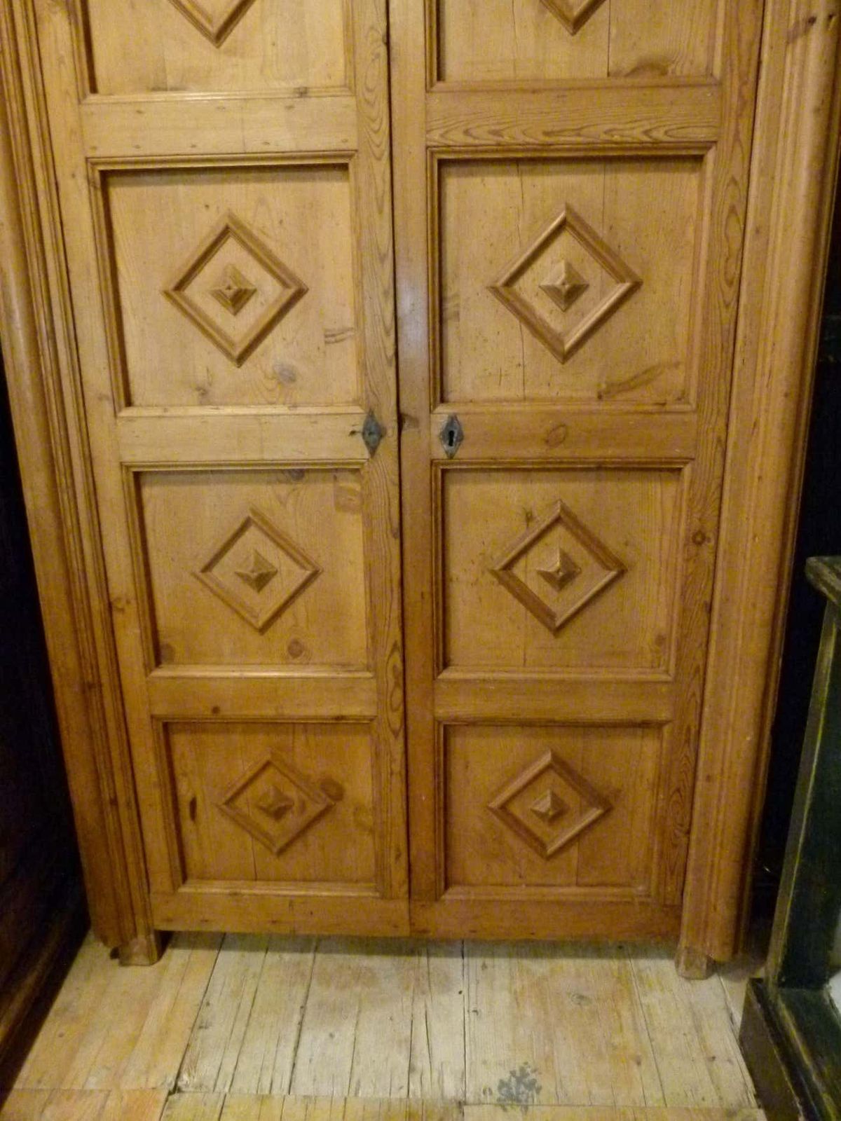 Antique Wooden Double Front Door photo for sale