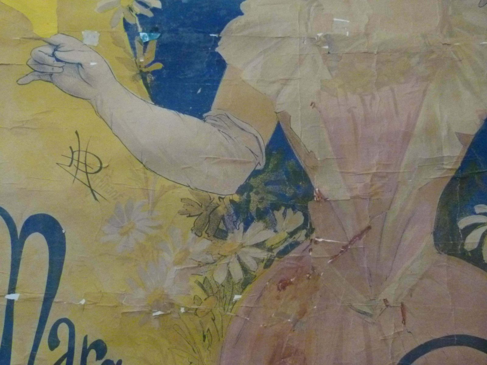Art Nouveau Style Lithographie, G.Bataille, 18 20 Rue De Chabrol, Paris photo Art