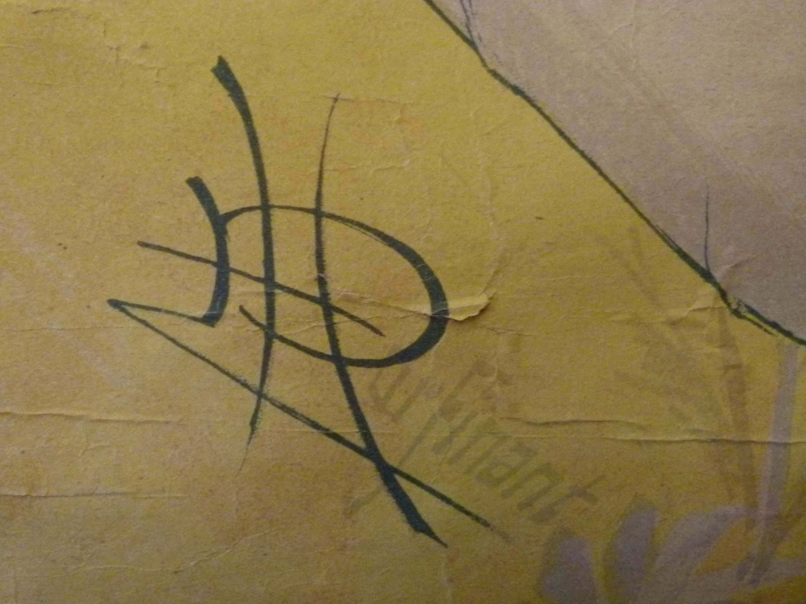 Art Nouveau Style Lithographie, G.Bataille, 18 20 Rue De Chabrol, Paris photo 1255.0