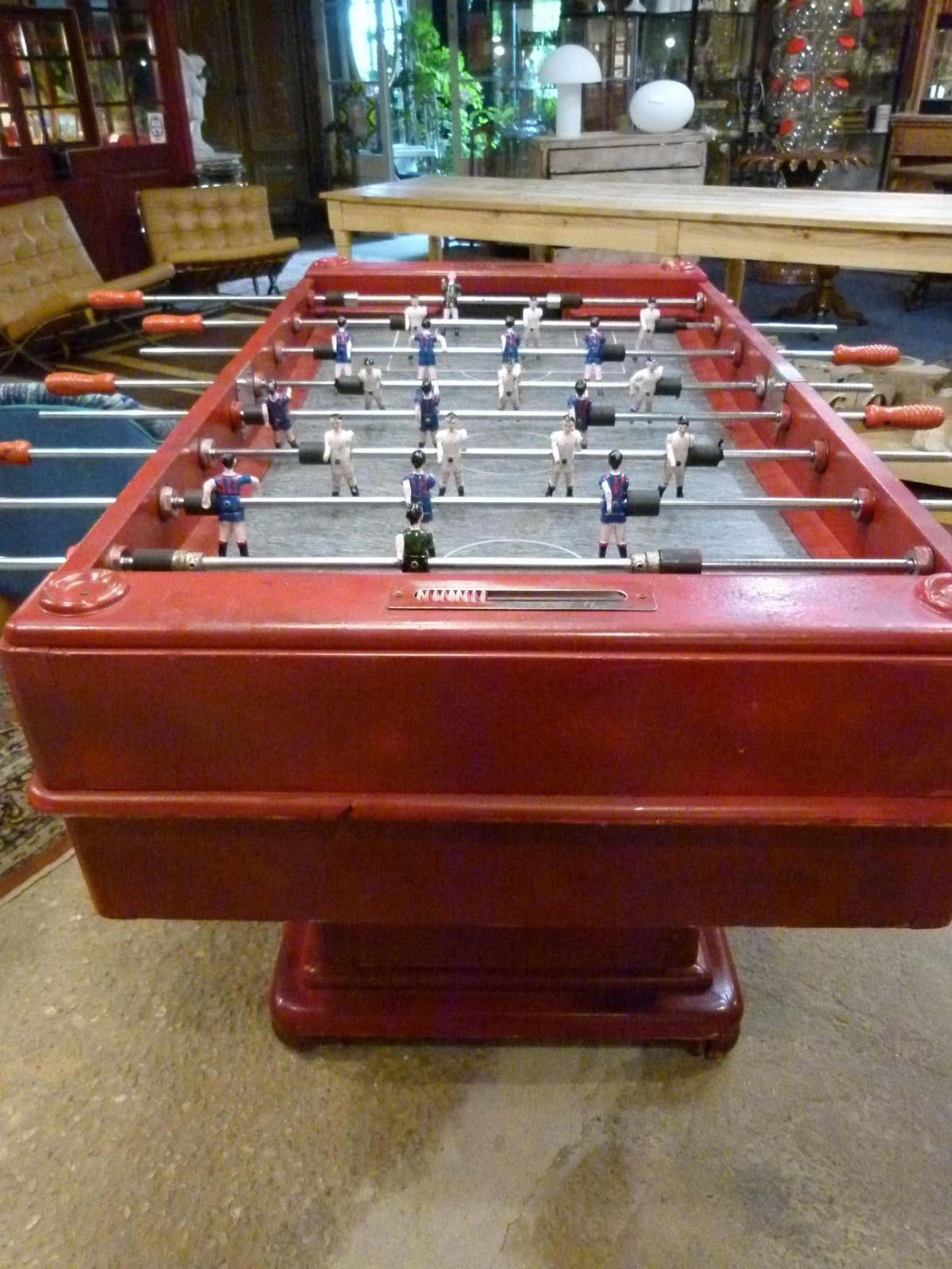 Furniture Midcentury Spanish Football Table, Cordoba Model photo