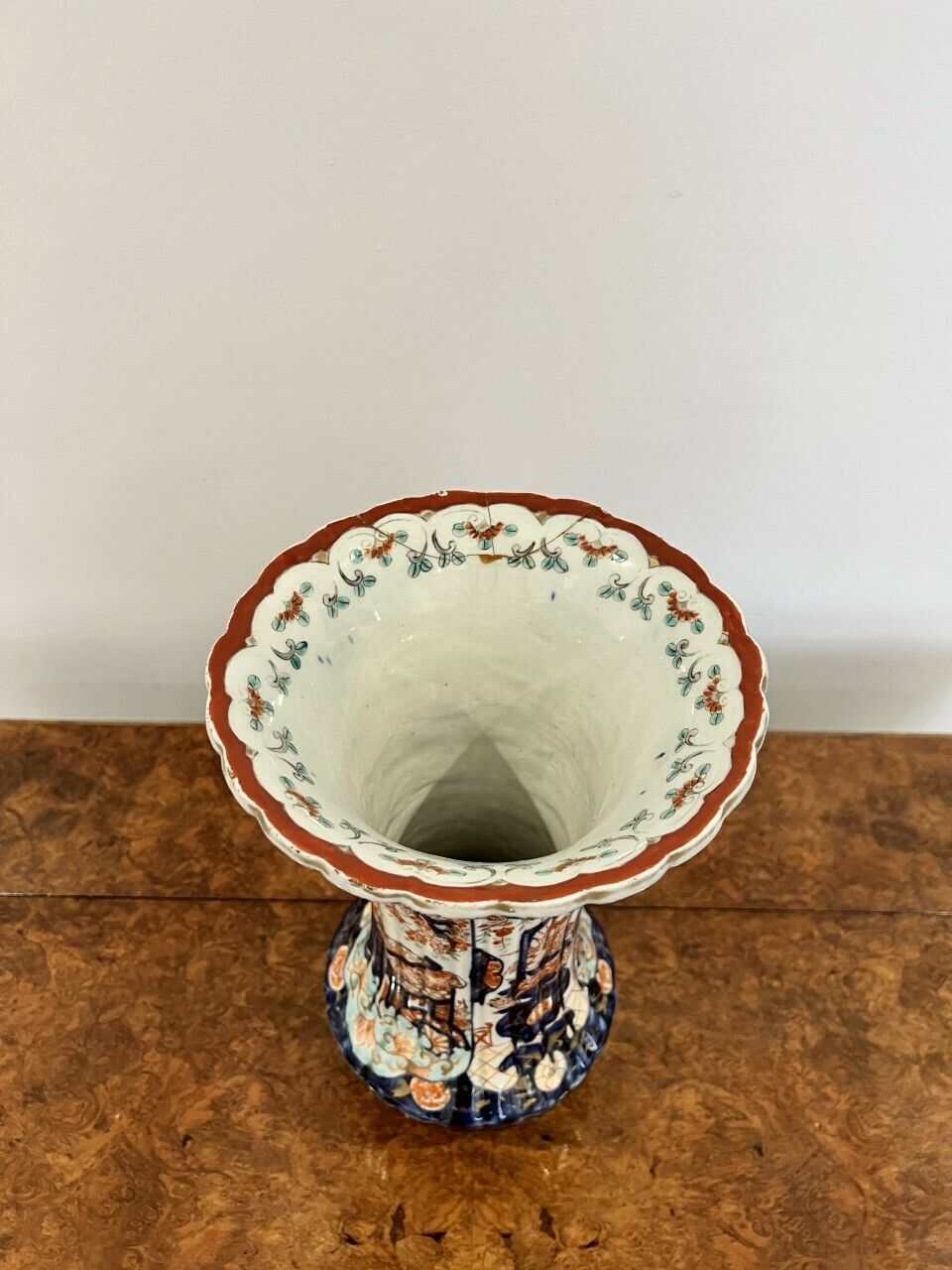 Pair Of Large Antique Quality Japanese Imari Vases photo Home Decor