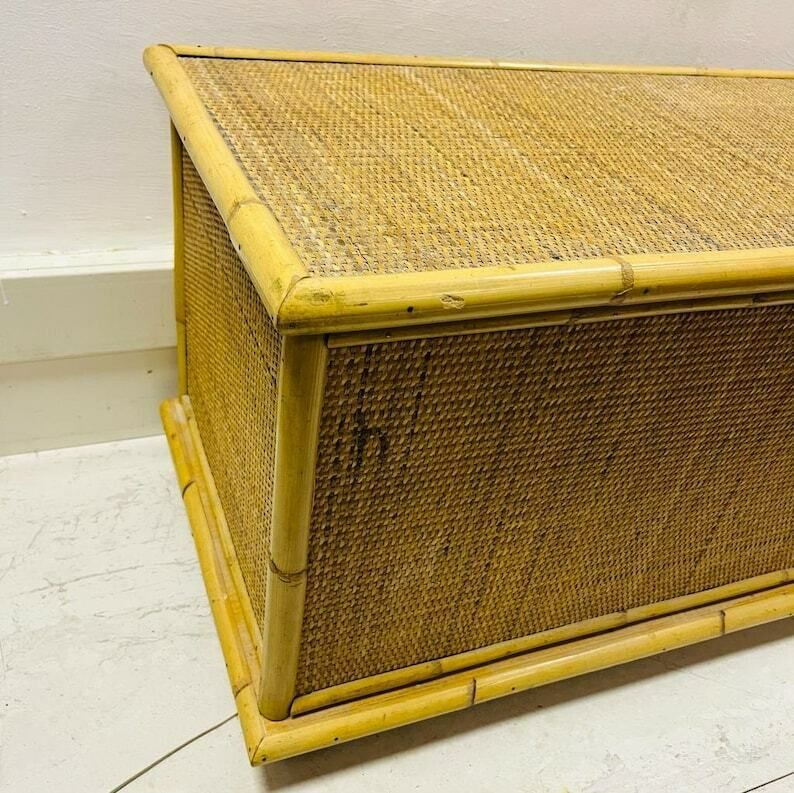 Dal Vera Cane And Bamboo Blanket Box photo buy