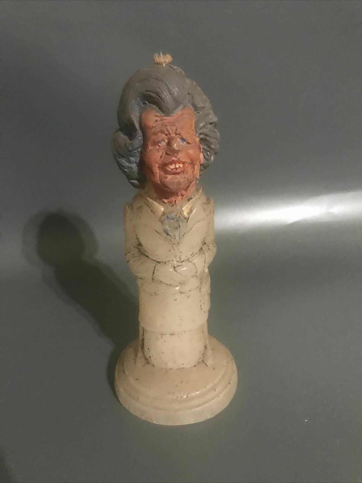 Rare John Somerville Margaret Thatcher Candle Sculpture Political Art Figurative photo buy