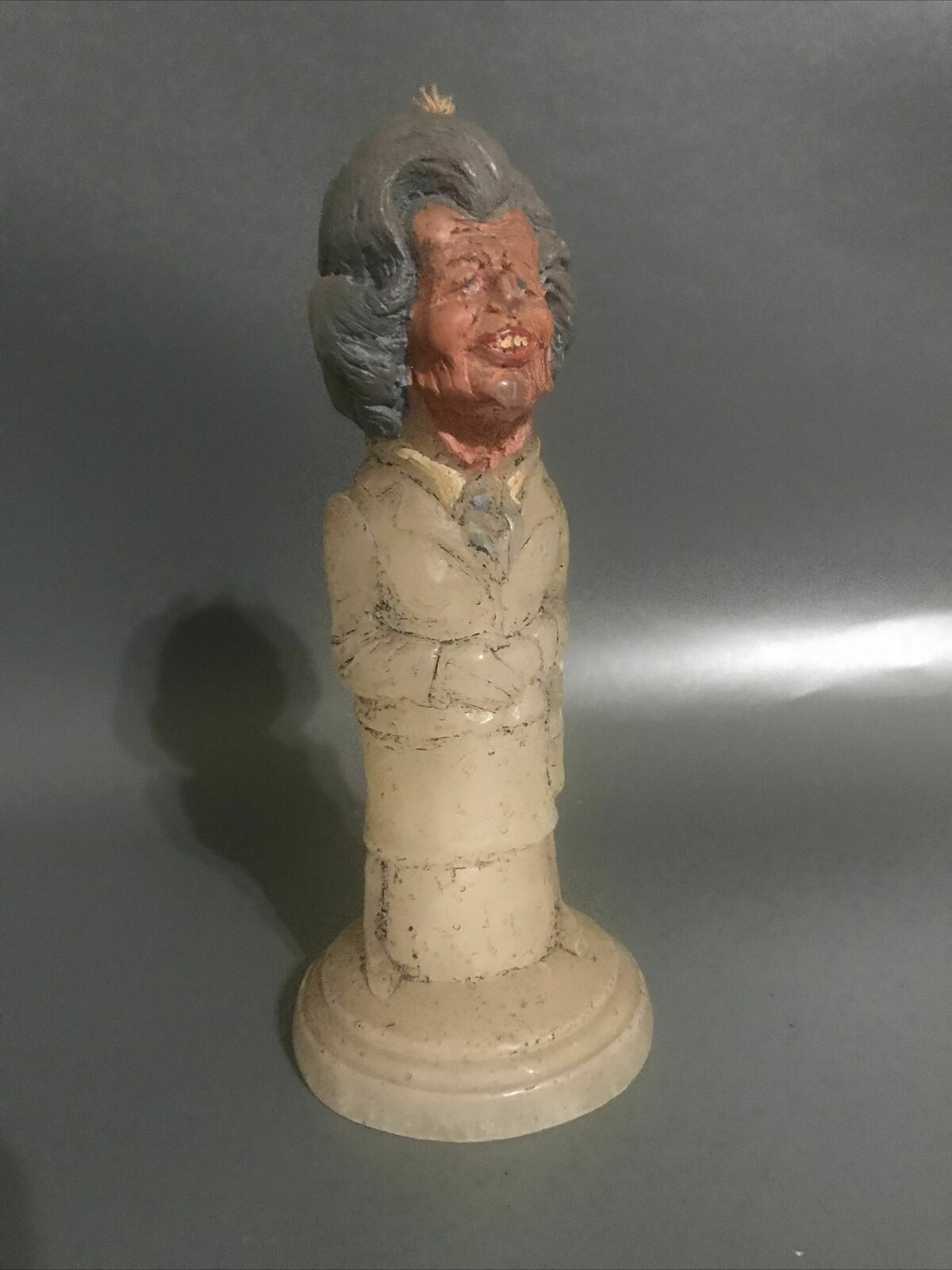 Home Decor Rare John Somerville Margaret Thatcher Candle Sculpture Political Art Figurative photo