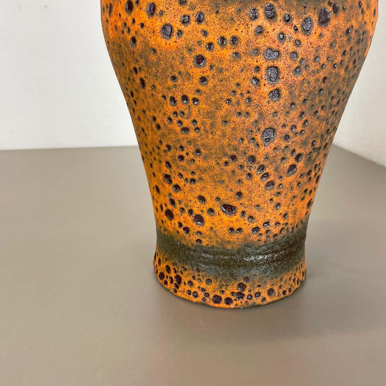 Fat Lava Ceramic Vase "Robot" By Heinz Siery Carstens Tönnieshof, Germany, 1960s photo Home Decor