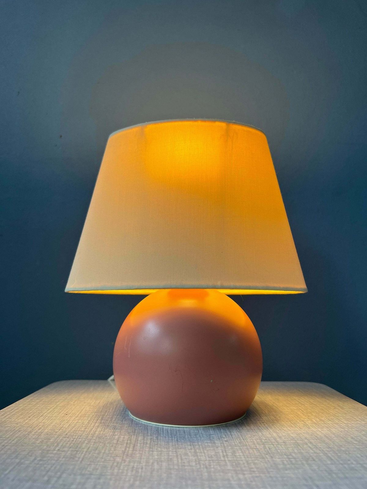 Kleine Roze Eclectische Bureaulamp, Boho